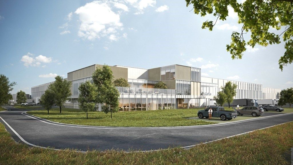 Duurzaam logistiek bedrijfsgebouw Lumineus te huur in Lummen foto {{pictureIndex}}