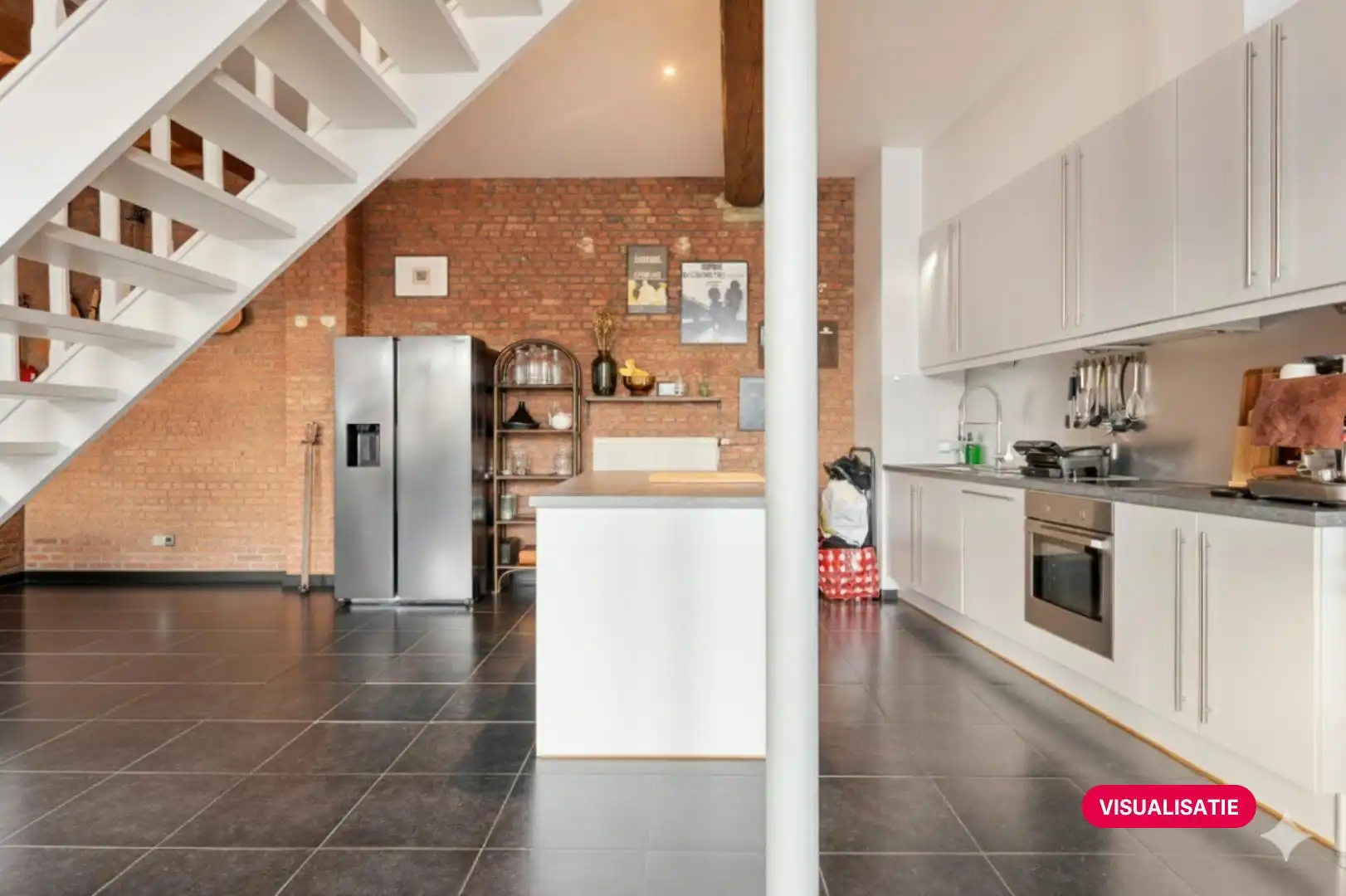 Duplex loft met hobbyruimte en terras te koop te Antwerpen. foto 4