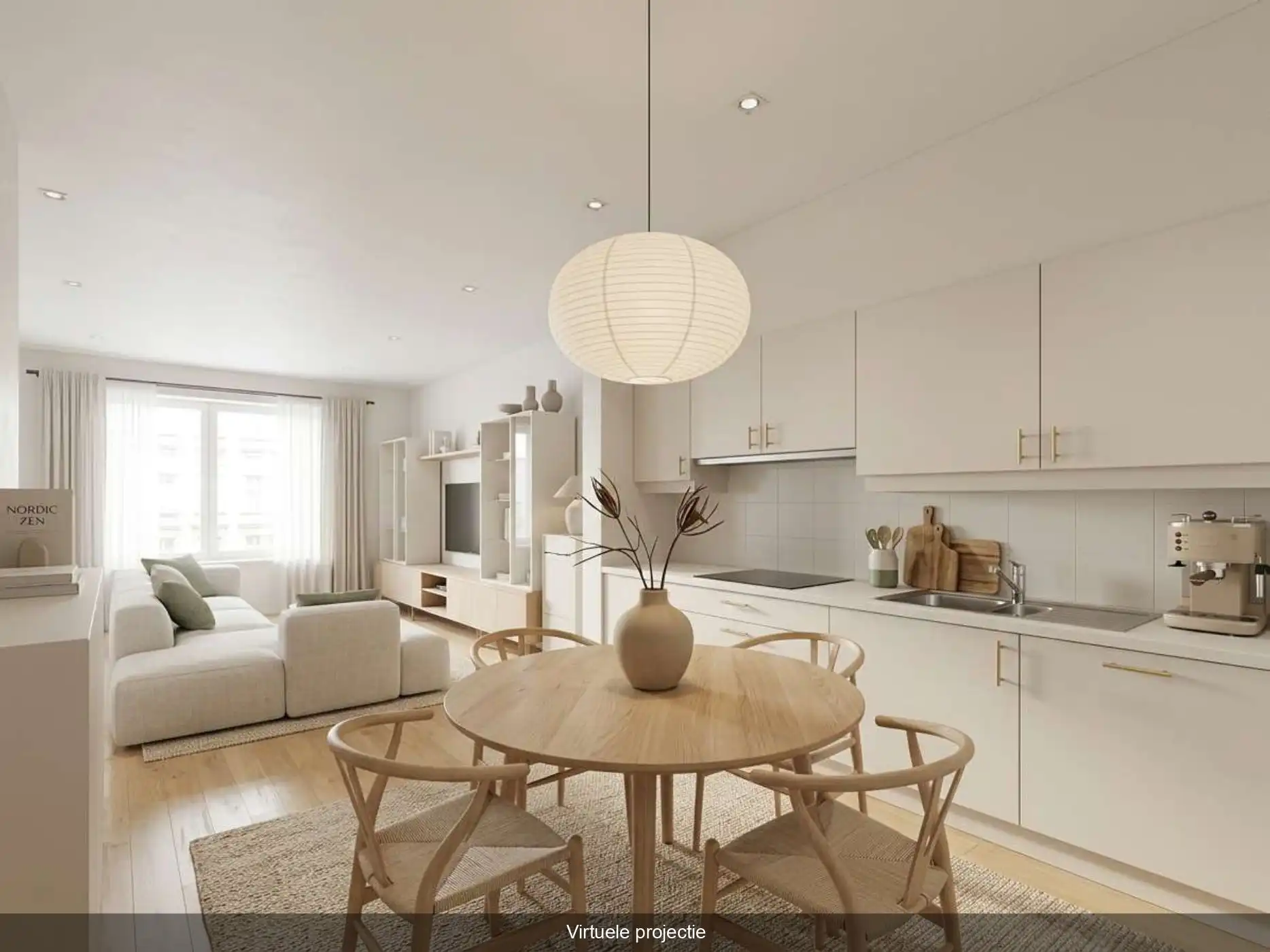 Verhoogd gelijkvloers appartement met twee slaapkamers en achterliggend terras nabij de Kinkhoorn en Zeedijk foto 3