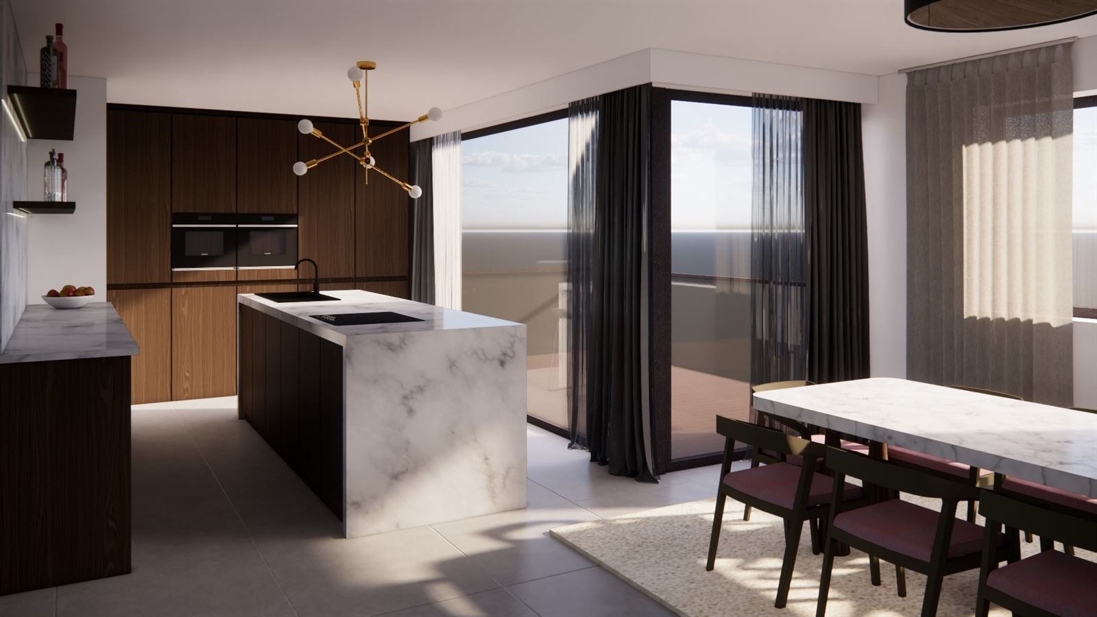 Ruim nieuwbouw duplex gelegen op de tweede verdieping met zuidgericht terras.  foto 6