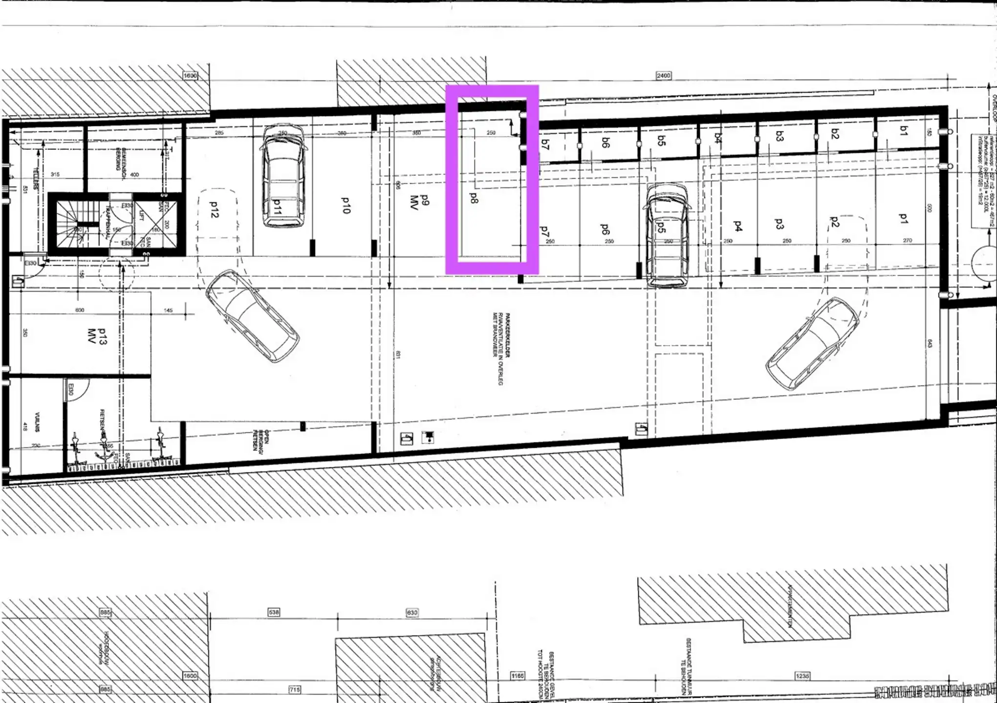 Parkeerplaats te huur foto 2