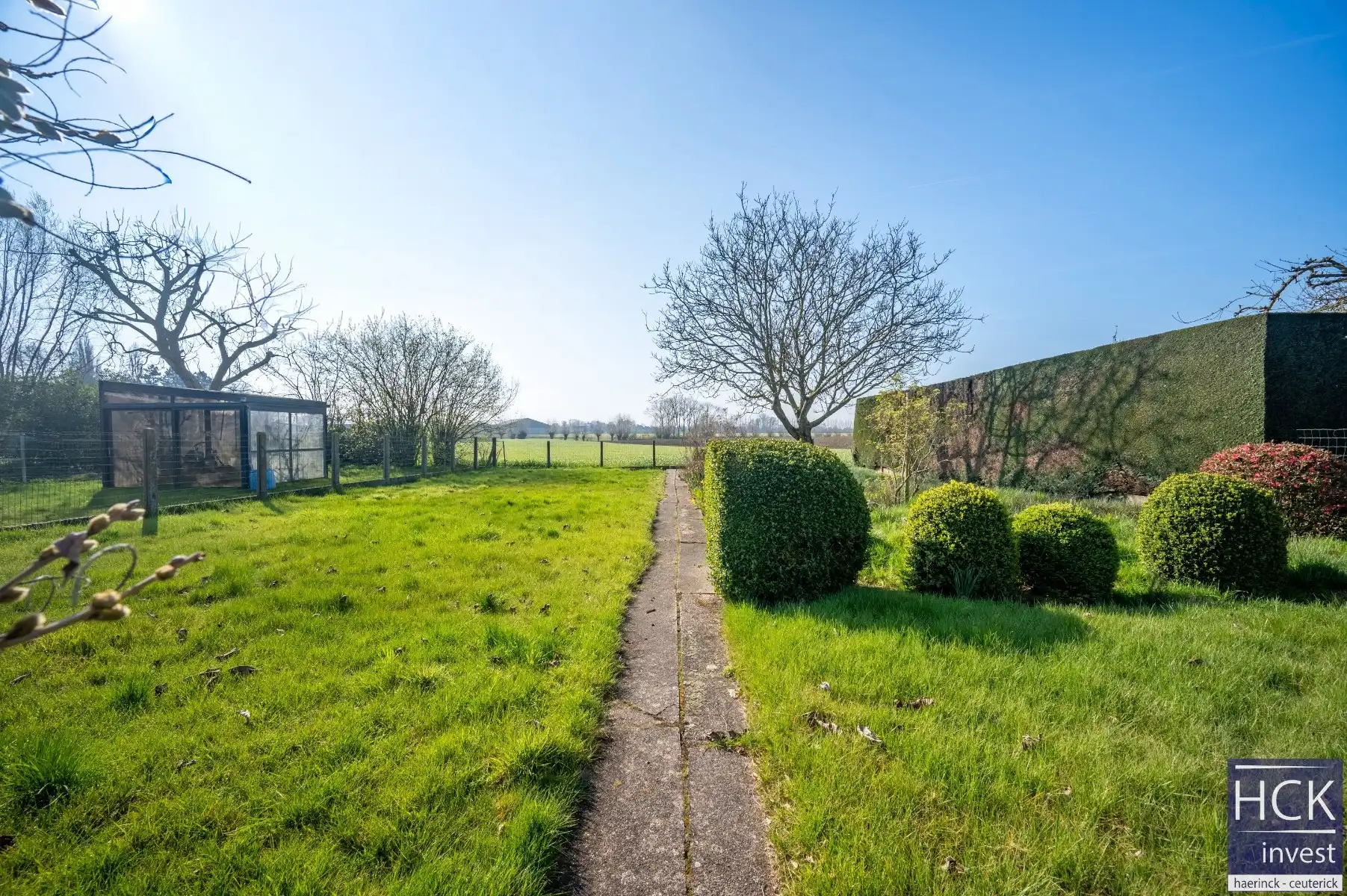 WAREGEM -  Knappe alleenstaande woning op 750m², met prachtig vergezicht !! foto 17