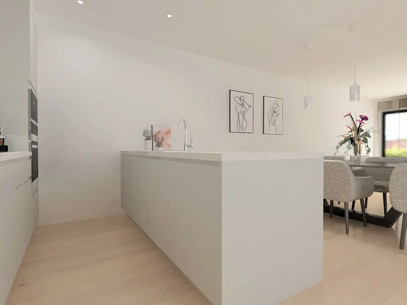 Subliem 2-slaapkamerappartement van 80 m² op het gelijkvloers – Residentie Sint Amandus foto 6