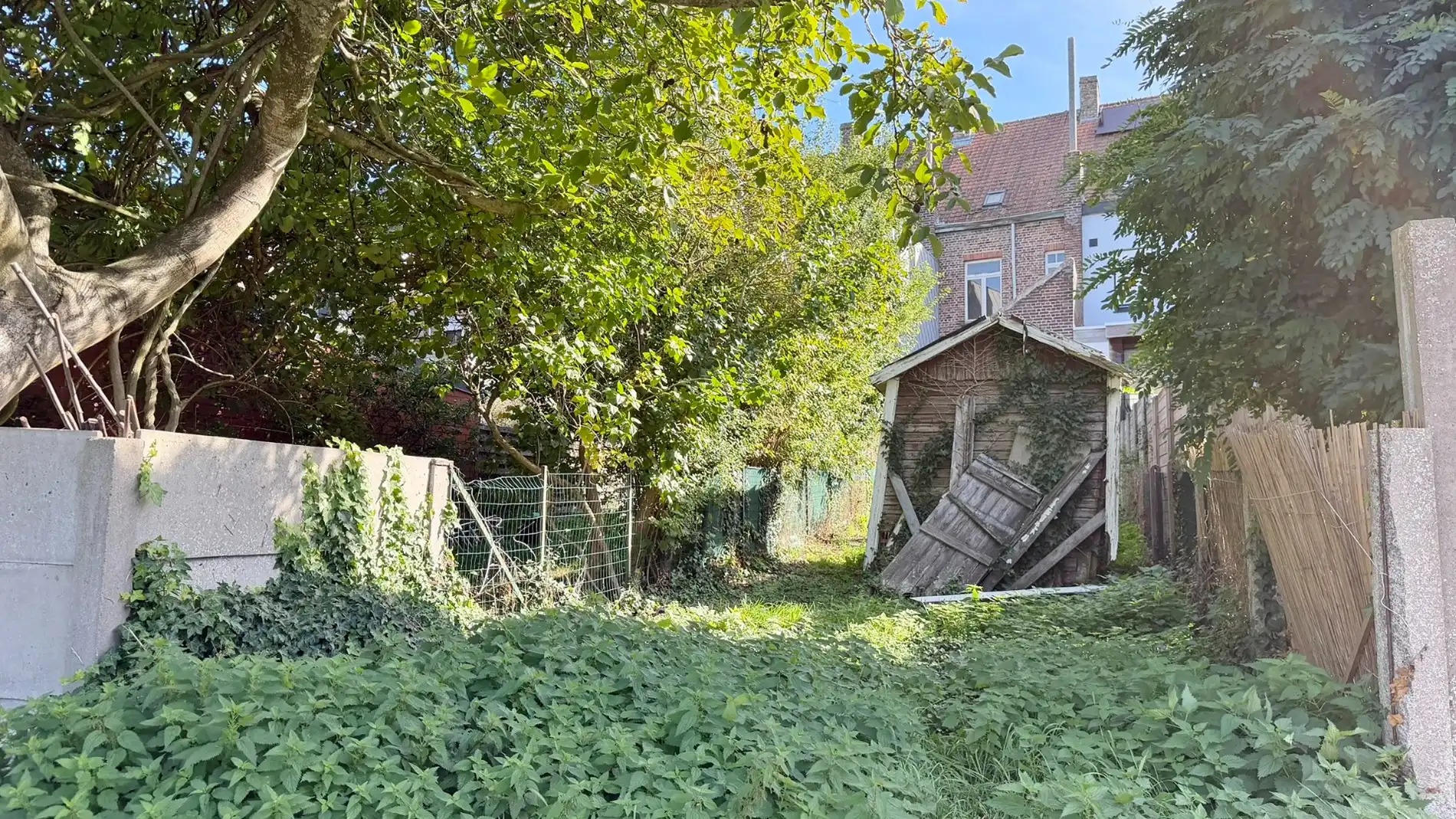 Te renoveren stadswoning met tuin en toegang langs achter met auto/fiets. foto 15