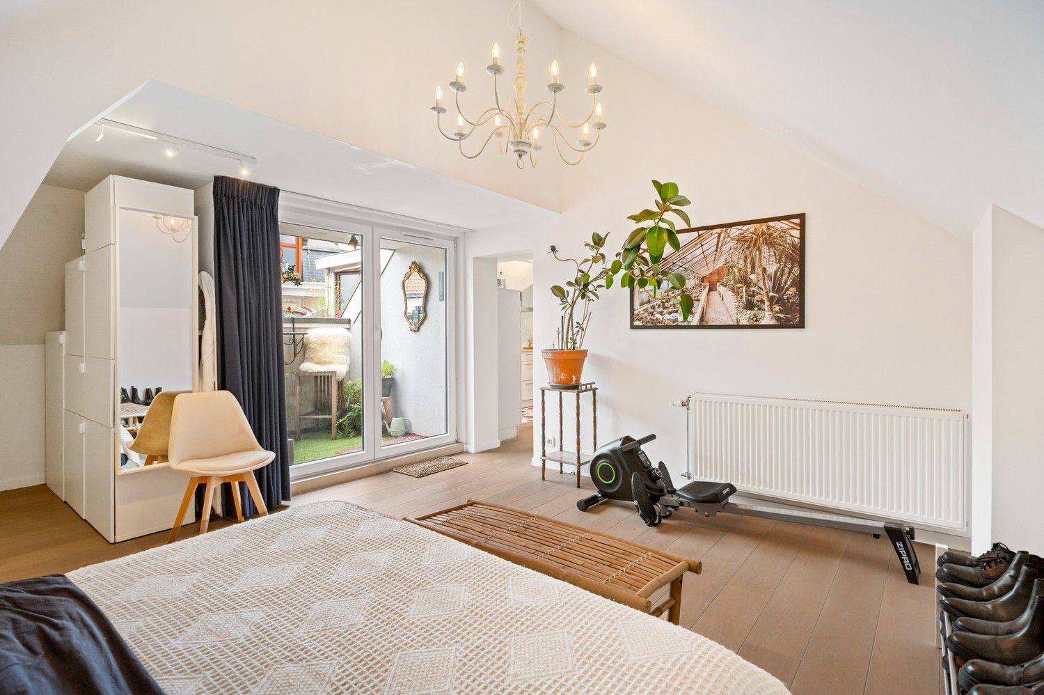 Uitzonderlijk 1-SLPK  dak appartement met een terras in historisch centrum van Antwerpen! foto 11