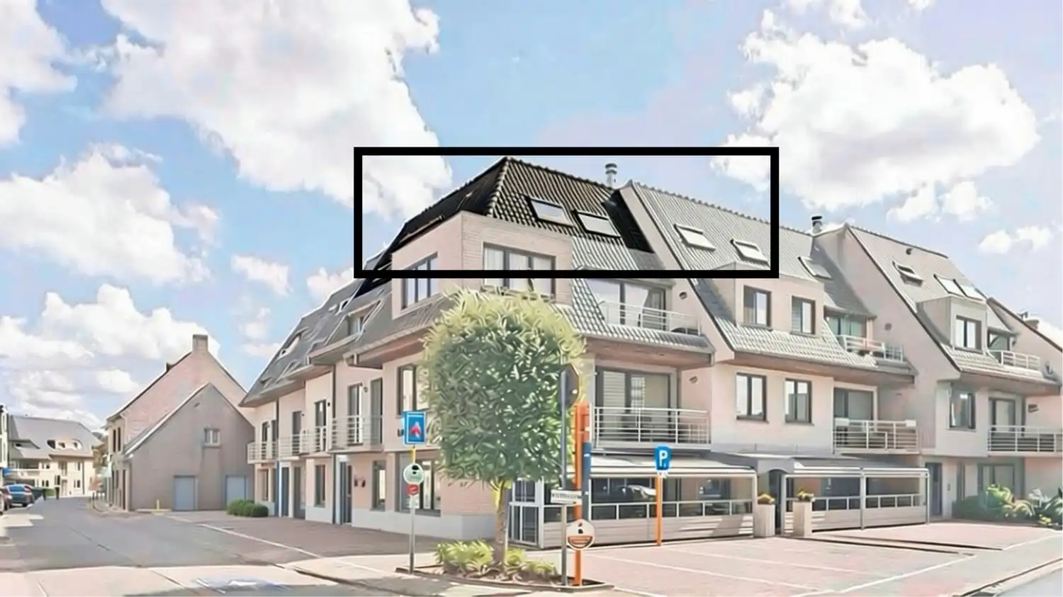 Instapklare appartement MET garage in Residentie Spanje in het centrum van Koekelare foto 15