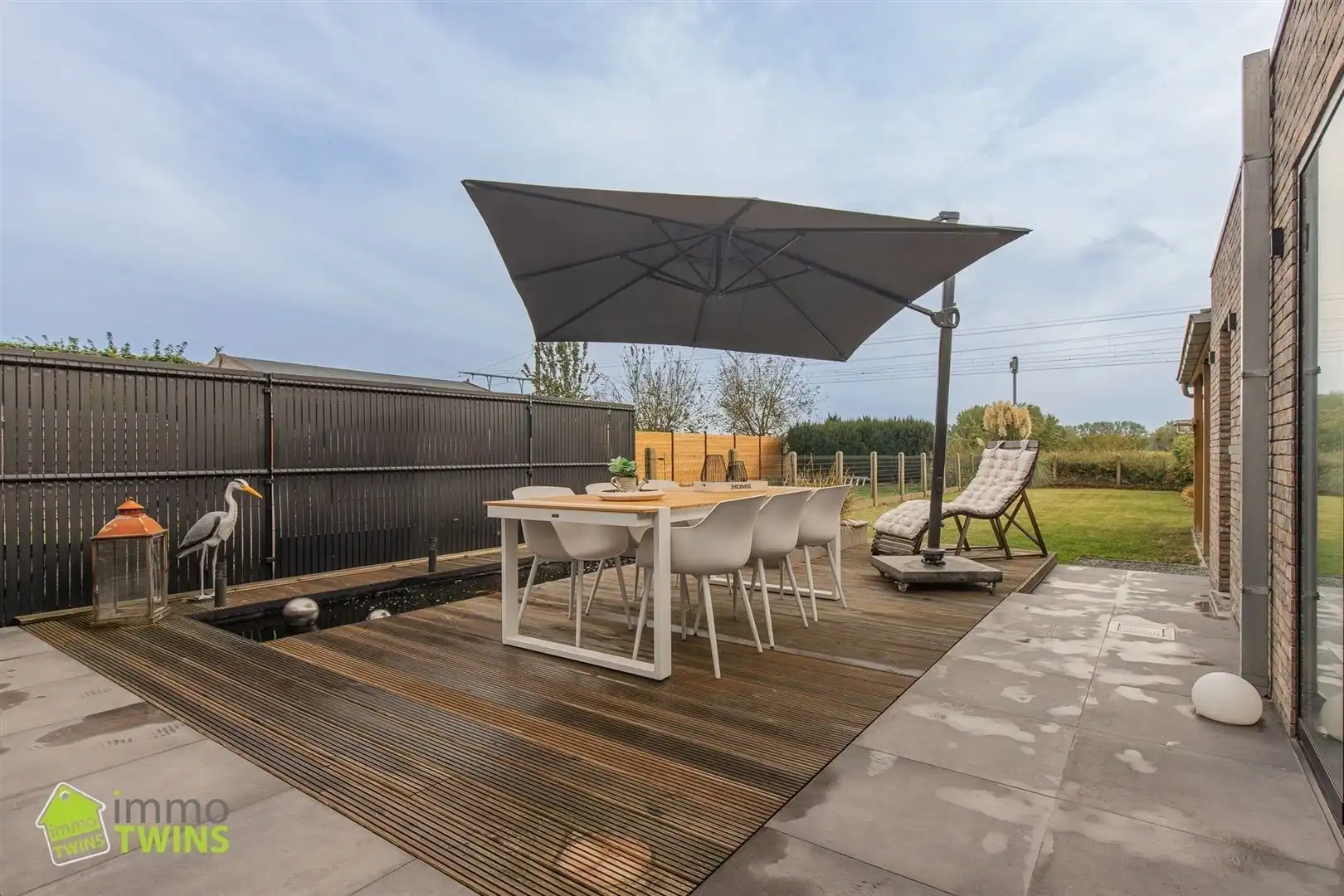 Instapklare en stijlvolle HOB met bijgebouw, tuin en visvijver te Dendermonde (Schoonaarde) foto 17