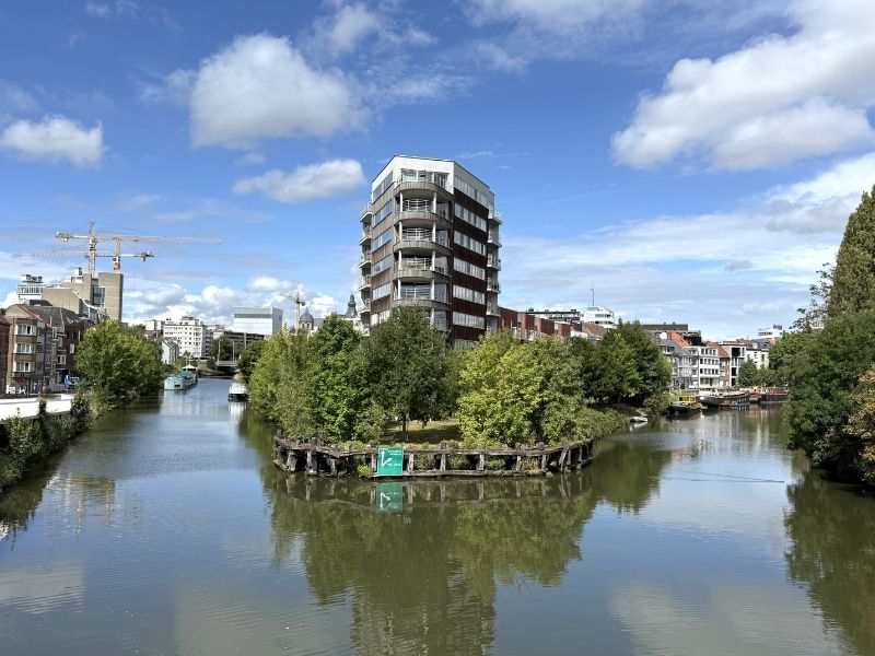 Exclusieve penthouse met 2 terrassen en uniek uitzicht over de Schelde – Gent foto 21