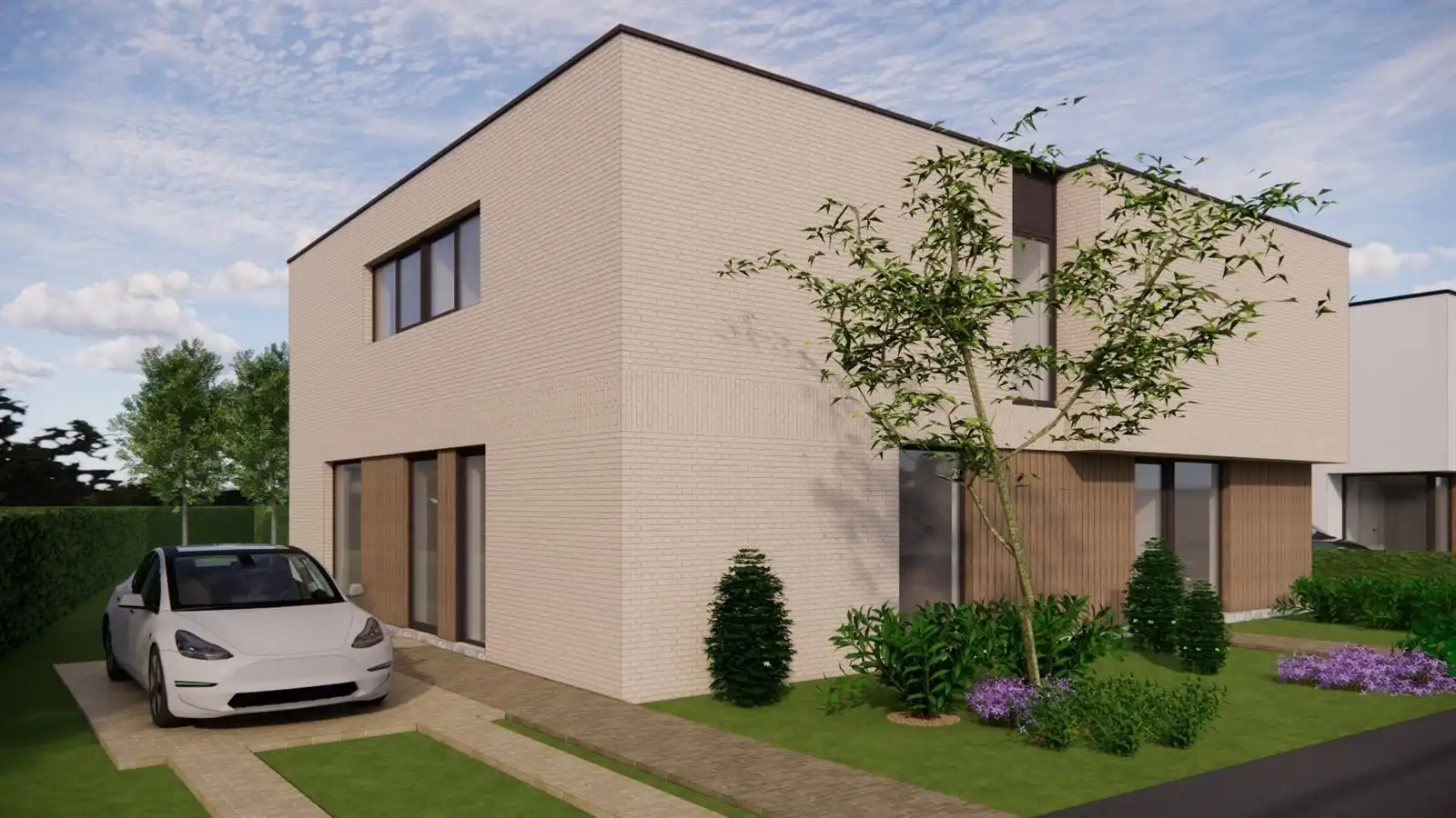 Rustig gelegen nieuwbouw met 4 slaapkamers.  foto 2