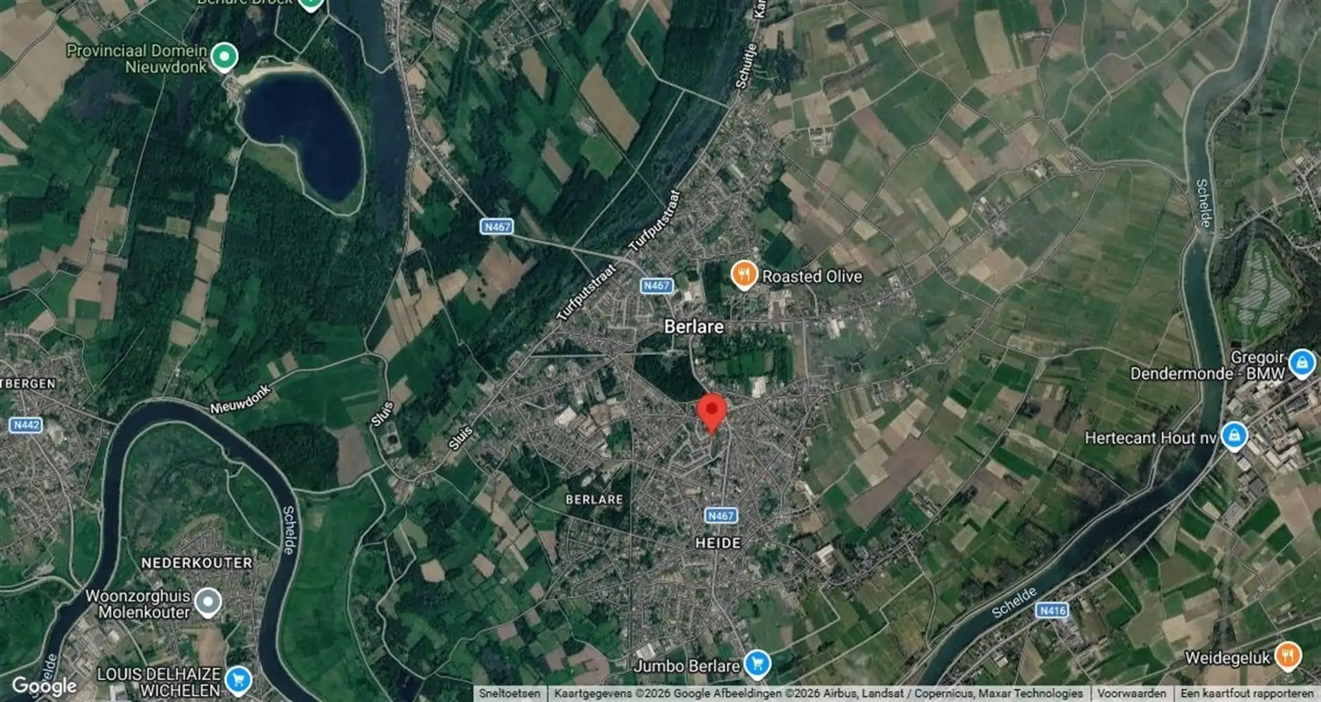 Instapklare halfopen bebouwing, met zuid-west gerichte tuin op rustige ligging te Berlare foto 24