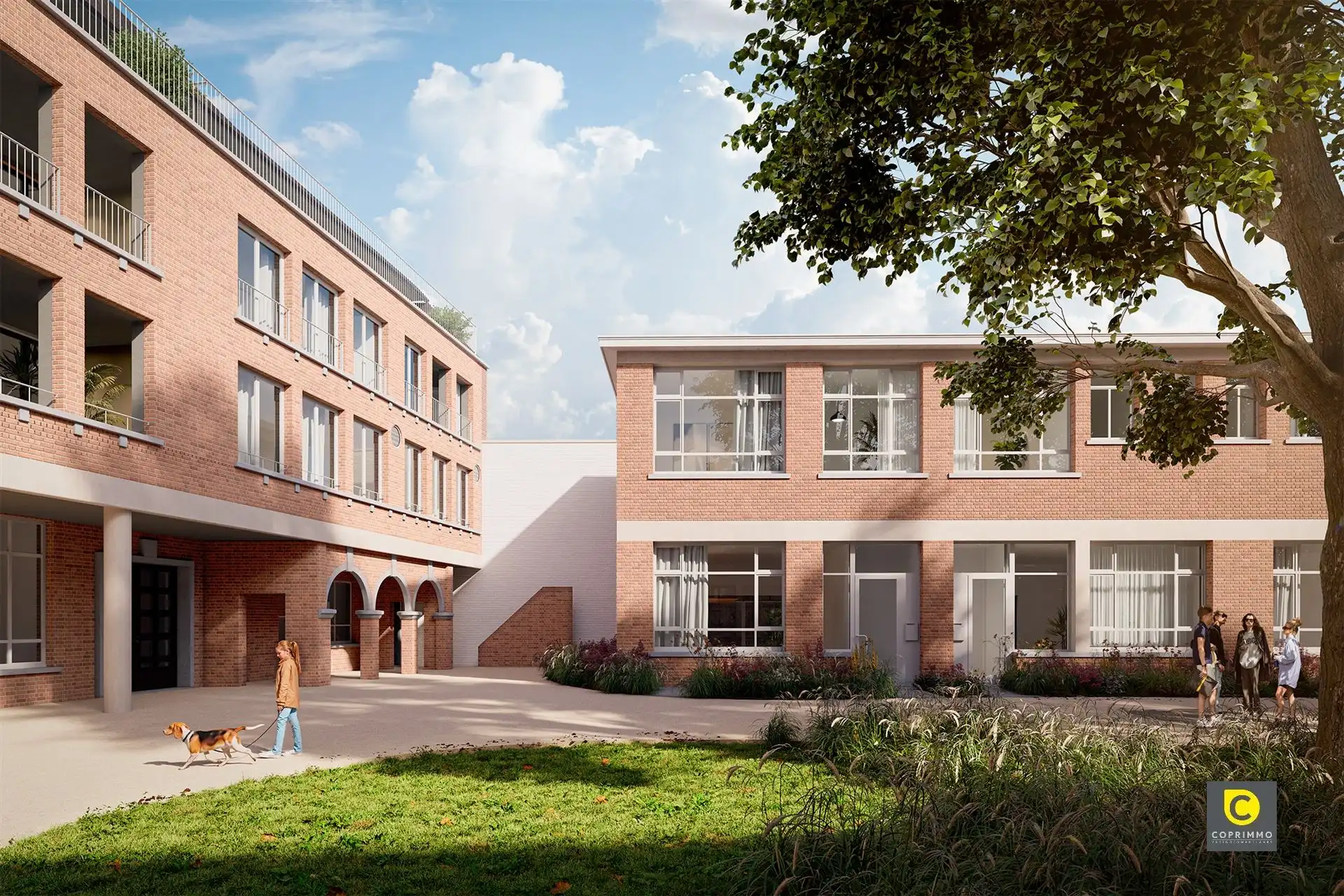 Nieuwbouw 1 slpk met ruim terras! foto 2