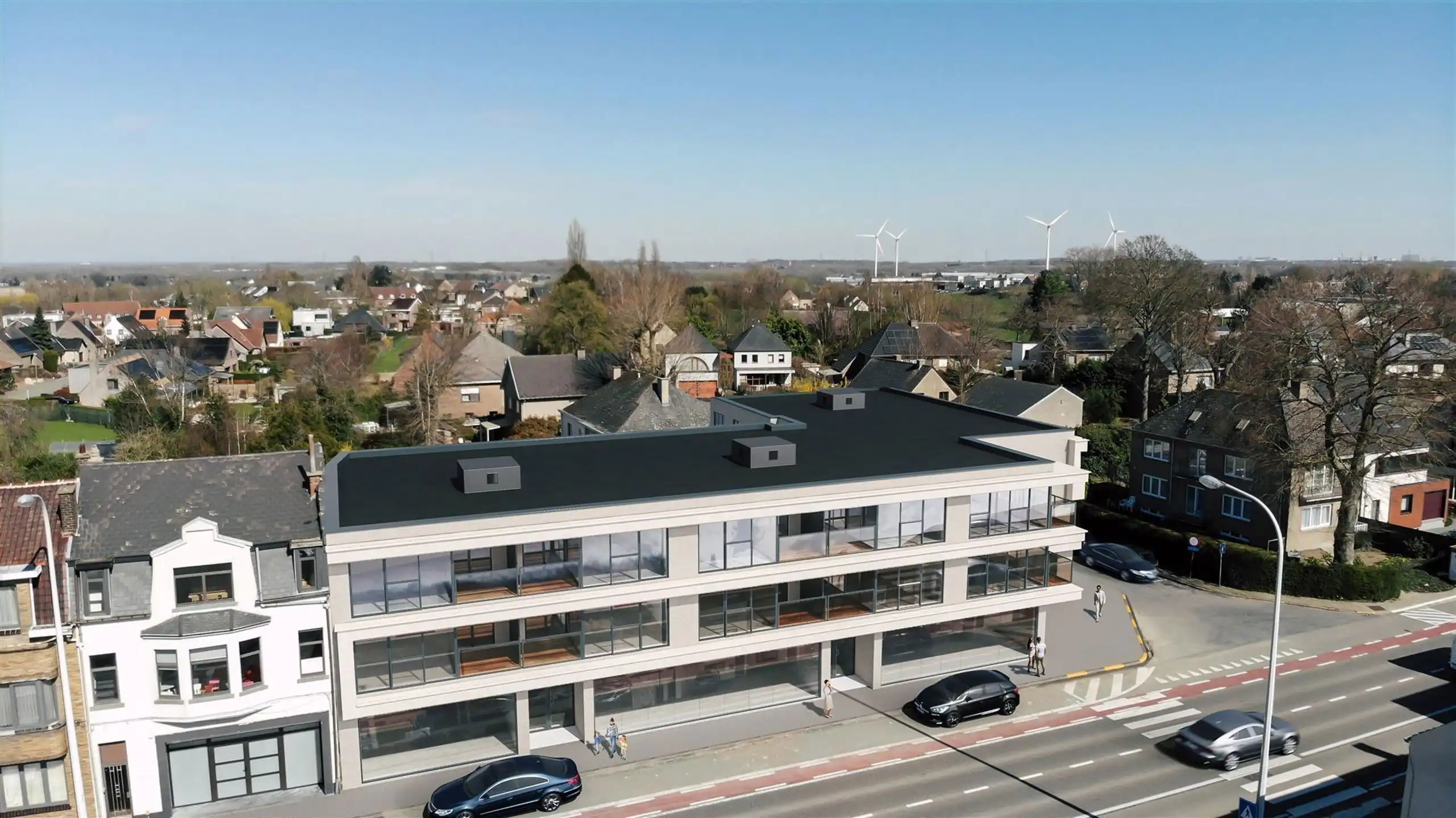 Nieuw winkelpand met grote zichtbaarheid in Asse foto 8