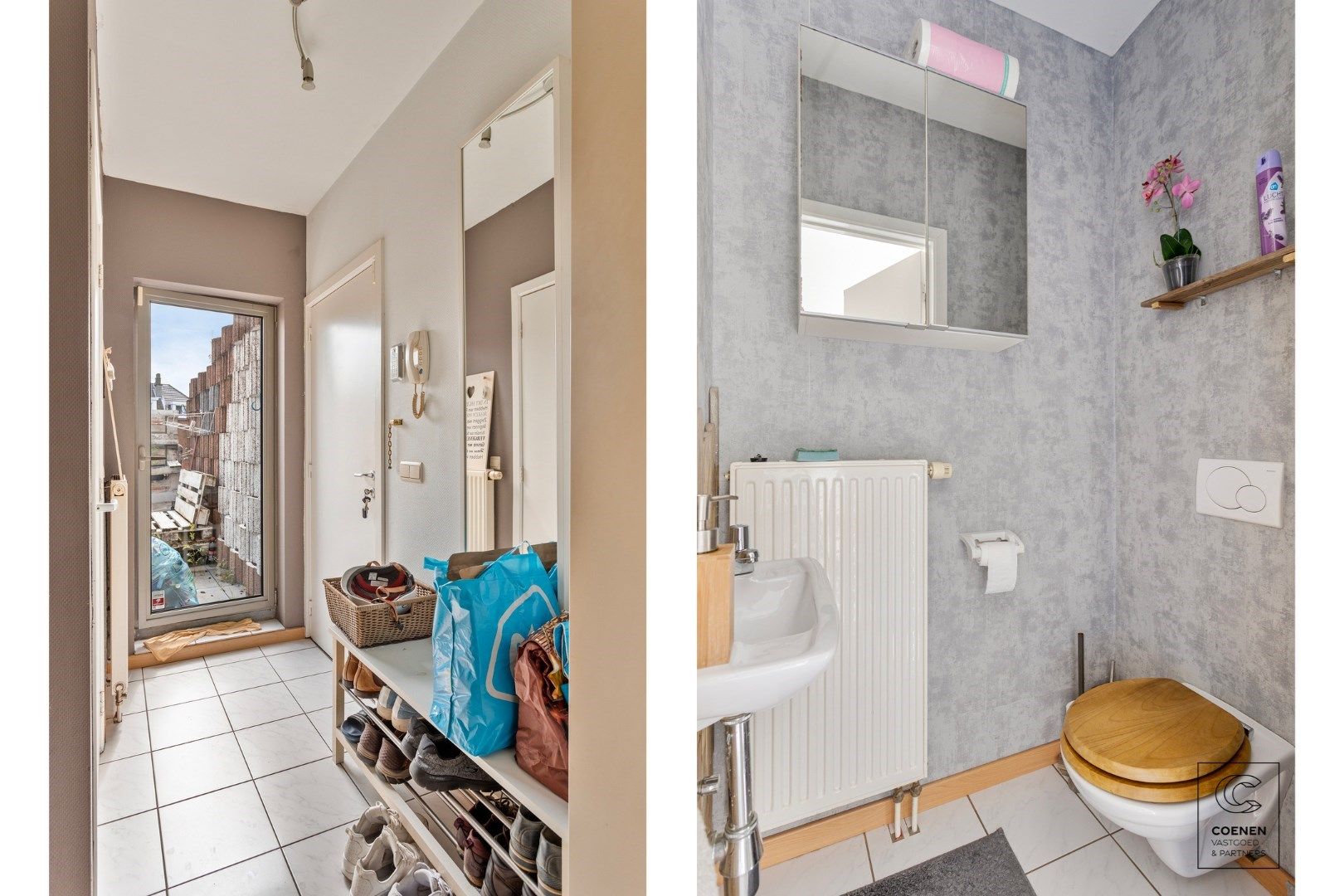 Instapklaar duplex appartement met 2 slpk's, bew. opp. van ca. 70 m² te Hoboken! foto 8