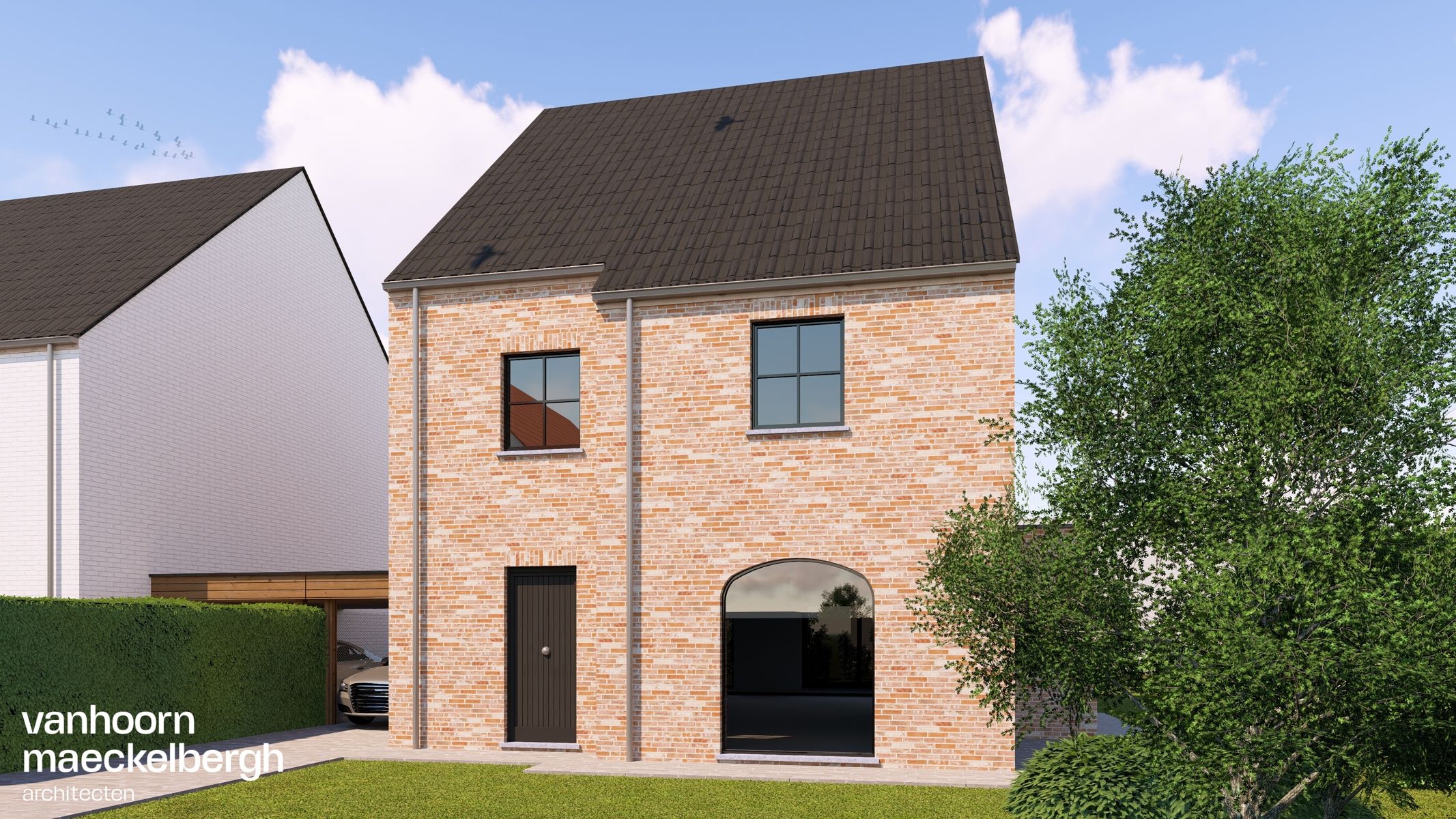 Ruime open bebouwing met zuidgerichte tuin in Gistel. foto 3