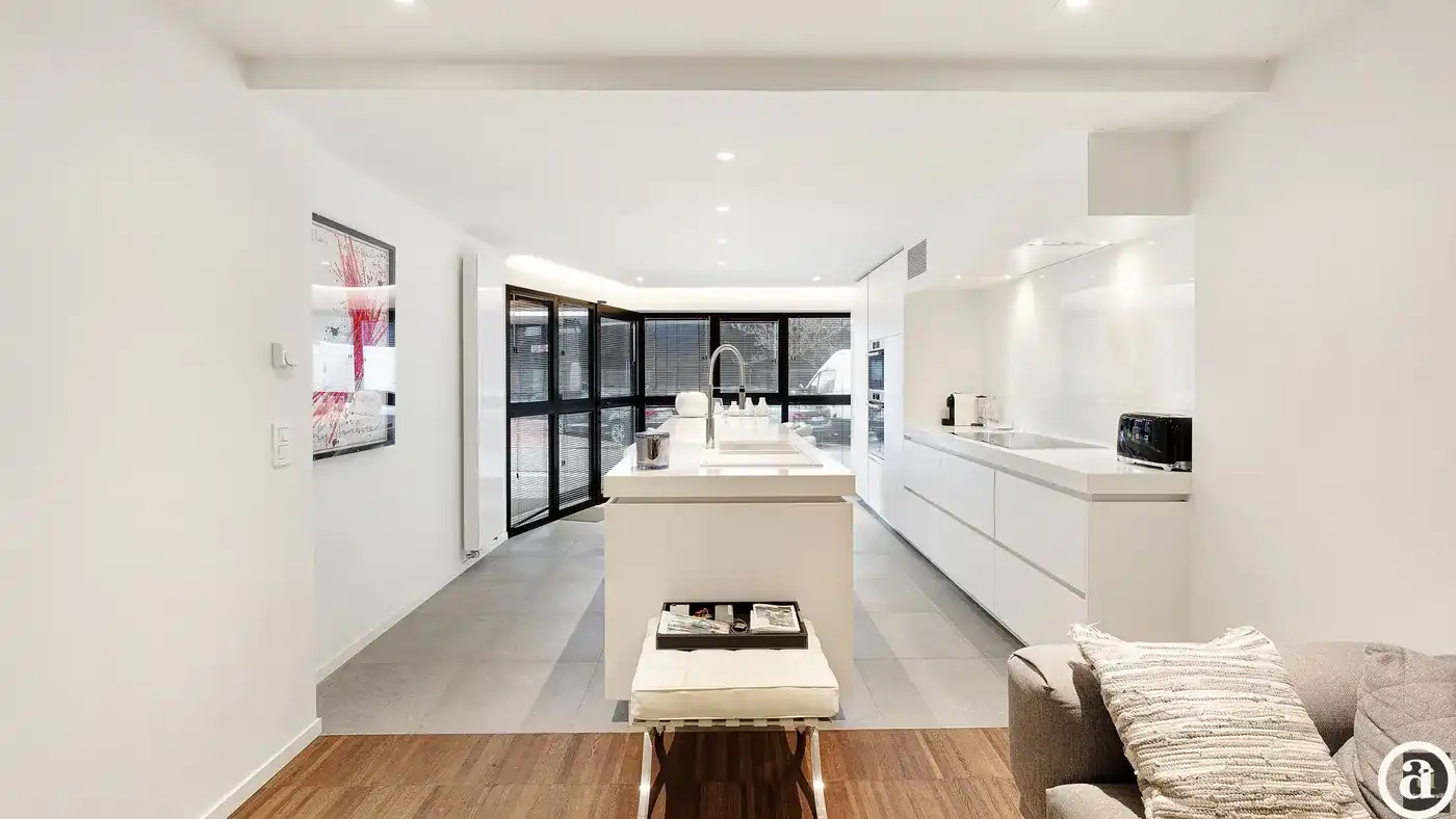 Stijlvol appartement met 3 slaapkamers en terras nabij Zoute foto 4