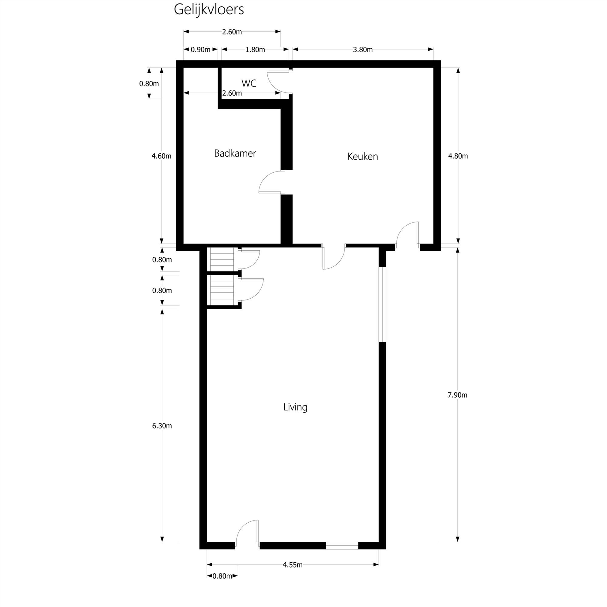 DEELS GERENOVEERDE WONING OP CENTRALE LIGGING foto 27