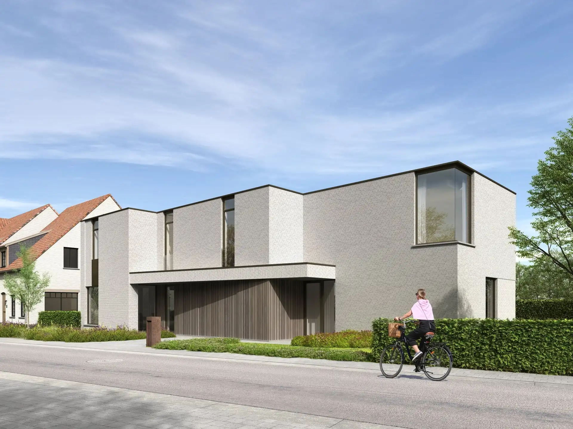 Moderne Halfopen nieuwbouwwoning  foto {{pictureIndex}}