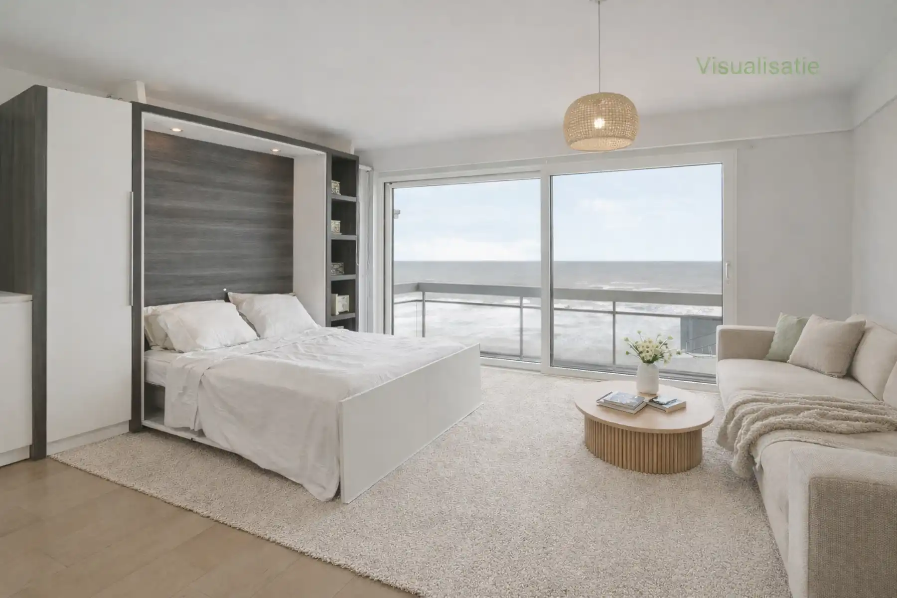 Studio met frontaal zeezicht in Middelkerke foto 2