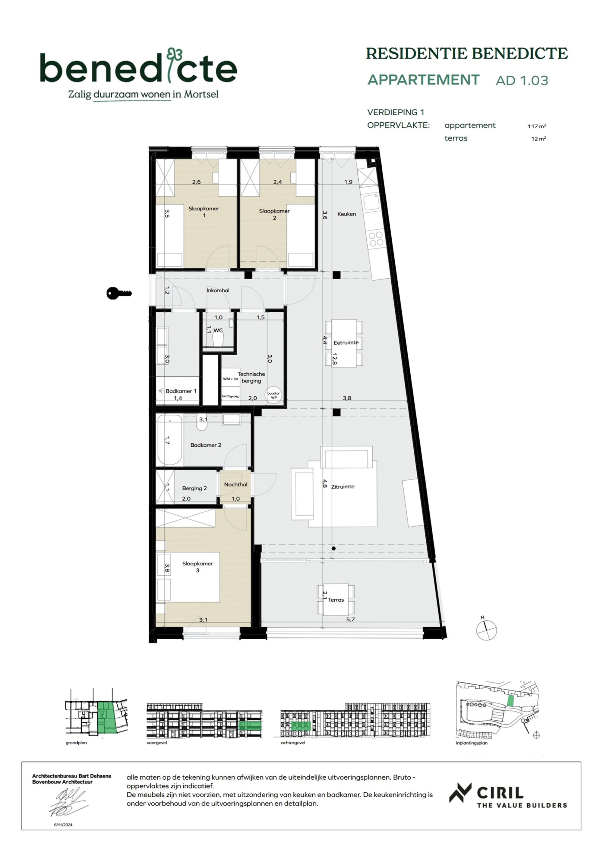 Appartement met terras foto 15