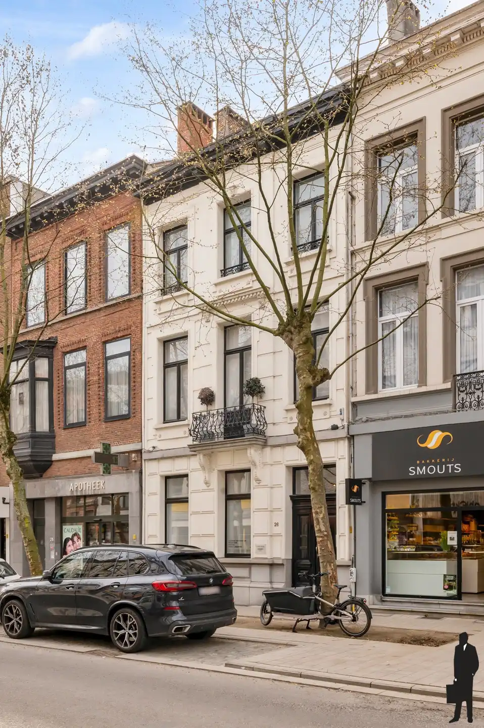 Statig herenhuis met praktijkruimte op toplocatie in Antwerpen foto 7