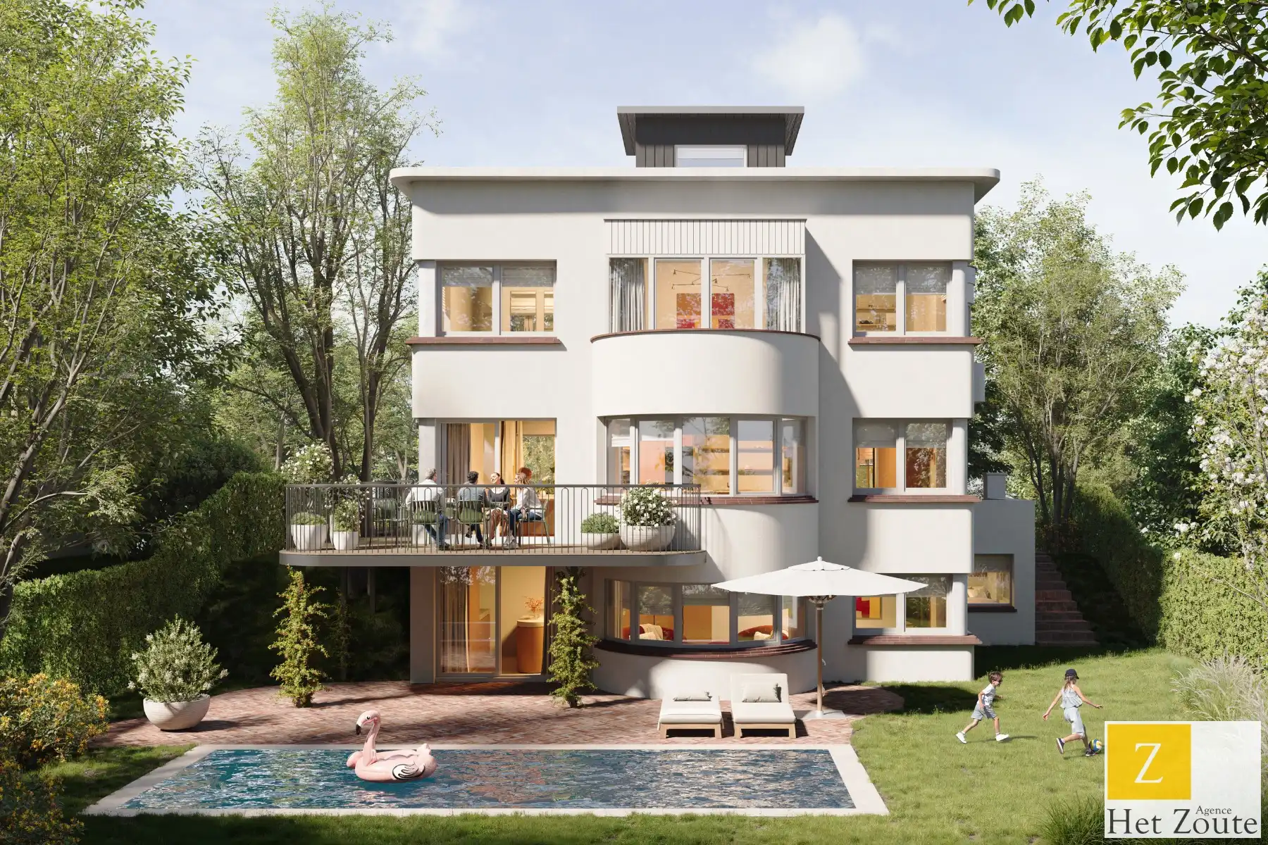 Te renoveren villa, bouwvergunning in aanvraag, nabij casino foto {{pictureIndex}}