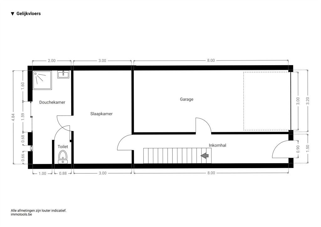 Instapklare bel-etage met stadstuin in Deurne-Zuid foto 15