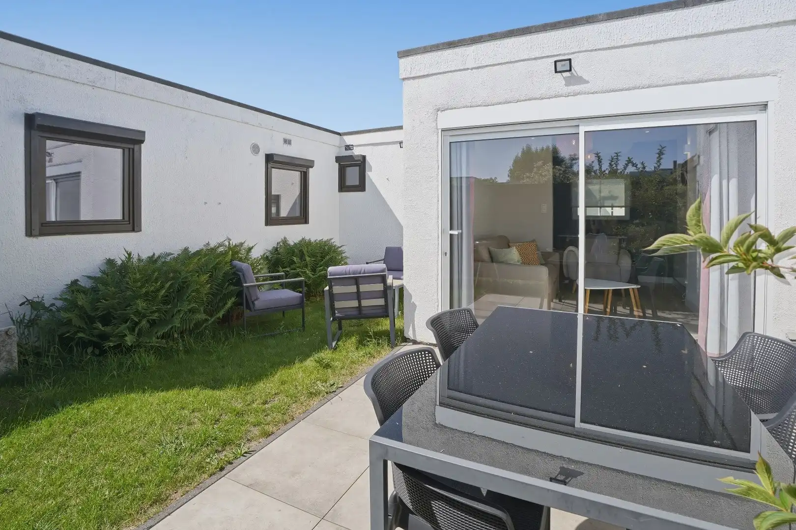 Recent gerenoveerde vakantiewoning (type bungalow) met 2 slaapkamers te Koksijde.  foto 15