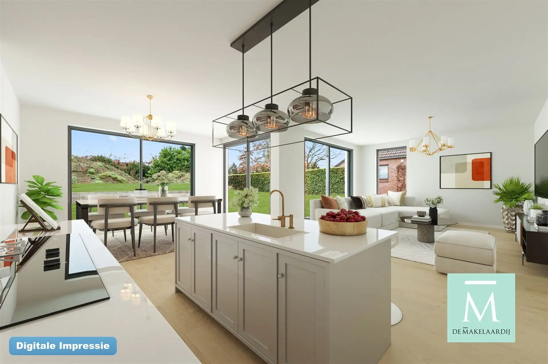 Zeer ruime nieuwbouwwoning met 4 slaapkamers en 2 badkamers vlakbij het centrum van Haacht foto 5