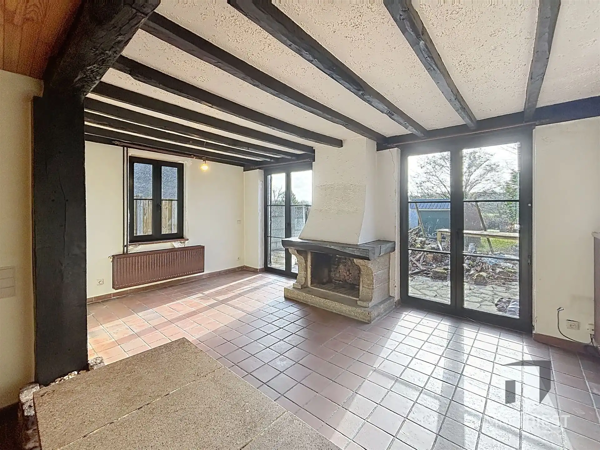 Fermette op 8a 60ca met achteraan zicht over de Demervallei (Langdorp). foto 13