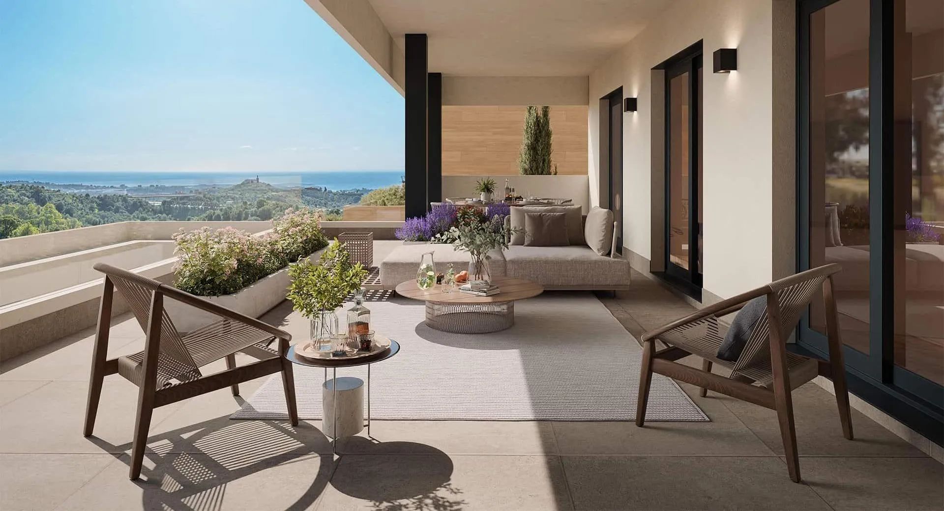 Prachtig woonproject in Mijas met adembenemend zee- en bergzicht, hoogwaardige appartementen te koop foto 10