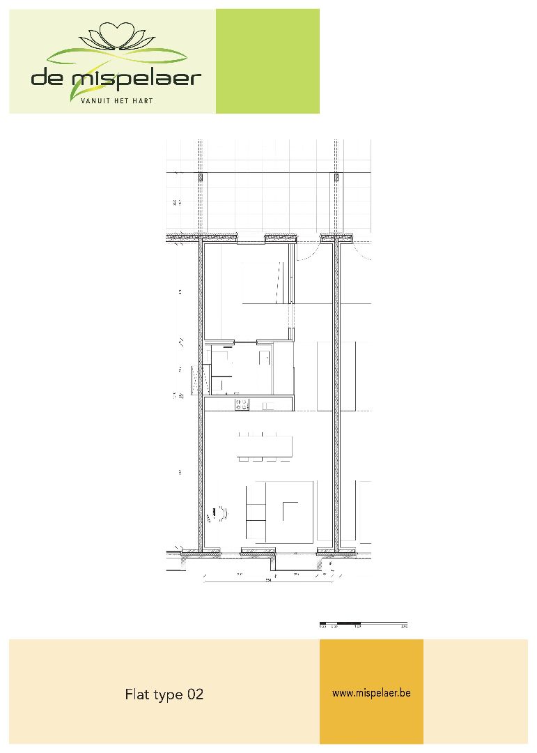 Nieuwbouwappartement van 83,19m² met één slaapkamer foto 14