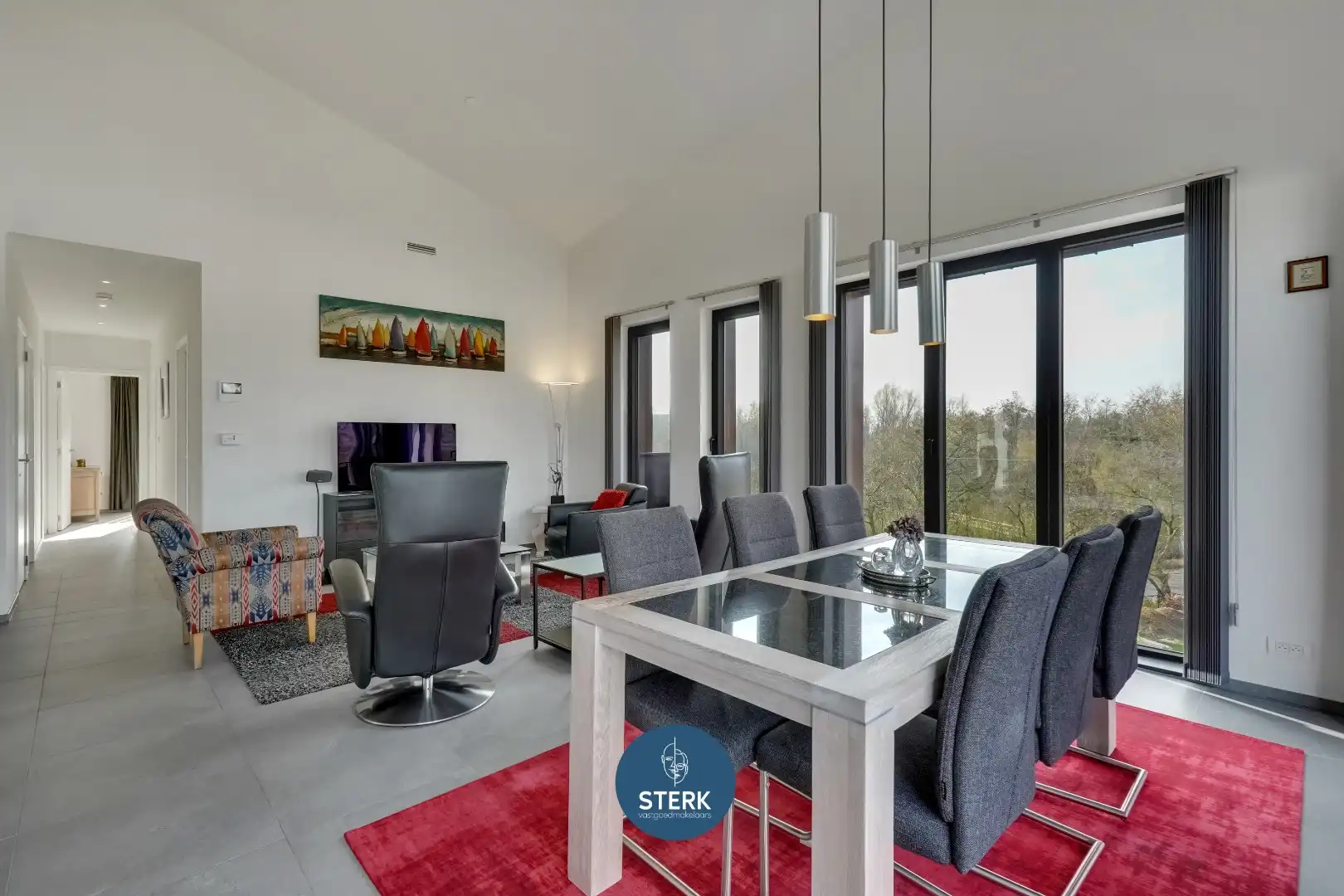 STIJLVOL PENTHOUSE MET 3 SLPKS EN 2 TERRASSEN IN EEN GROENE OMGEVING !  foto 8