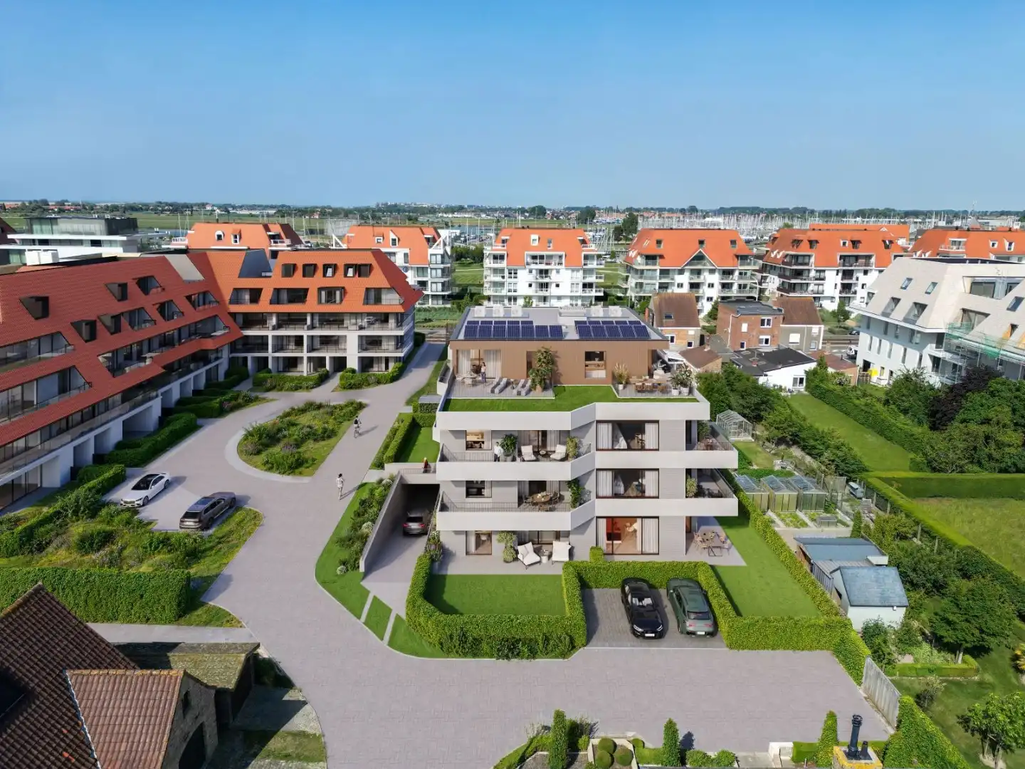 Nieuwbouwpenthouse met 2 slaapkamers tussen jachthaven, stad en de zee te Nieuwpoort foto 2