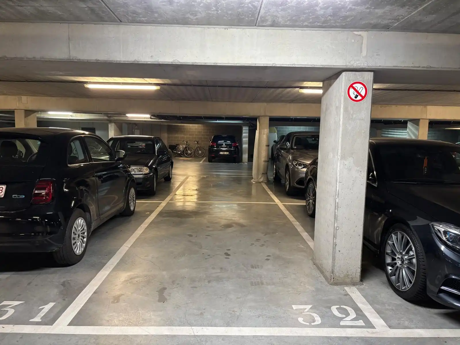 Ondergrondse autostaanplaats te huur – Residentie Arcadia, Zaat Temse foto 3