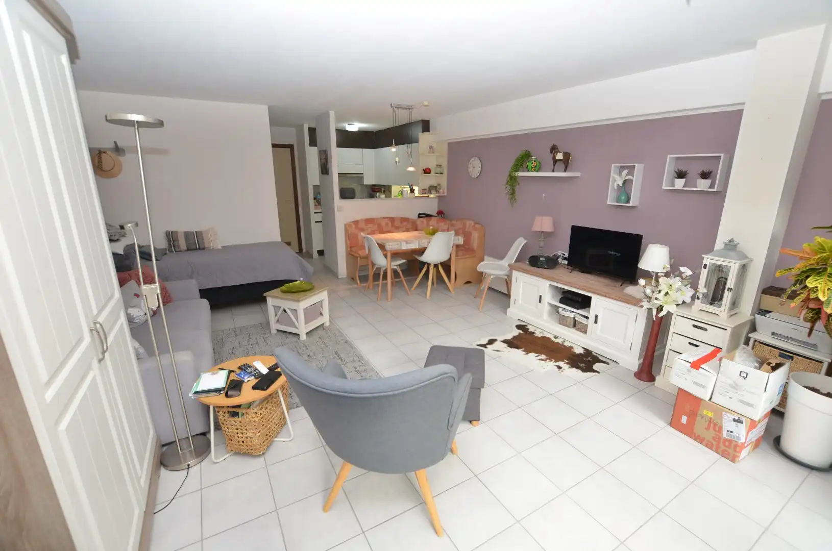 Mooie gelijkvloerse studio met tuin/terras foto 8