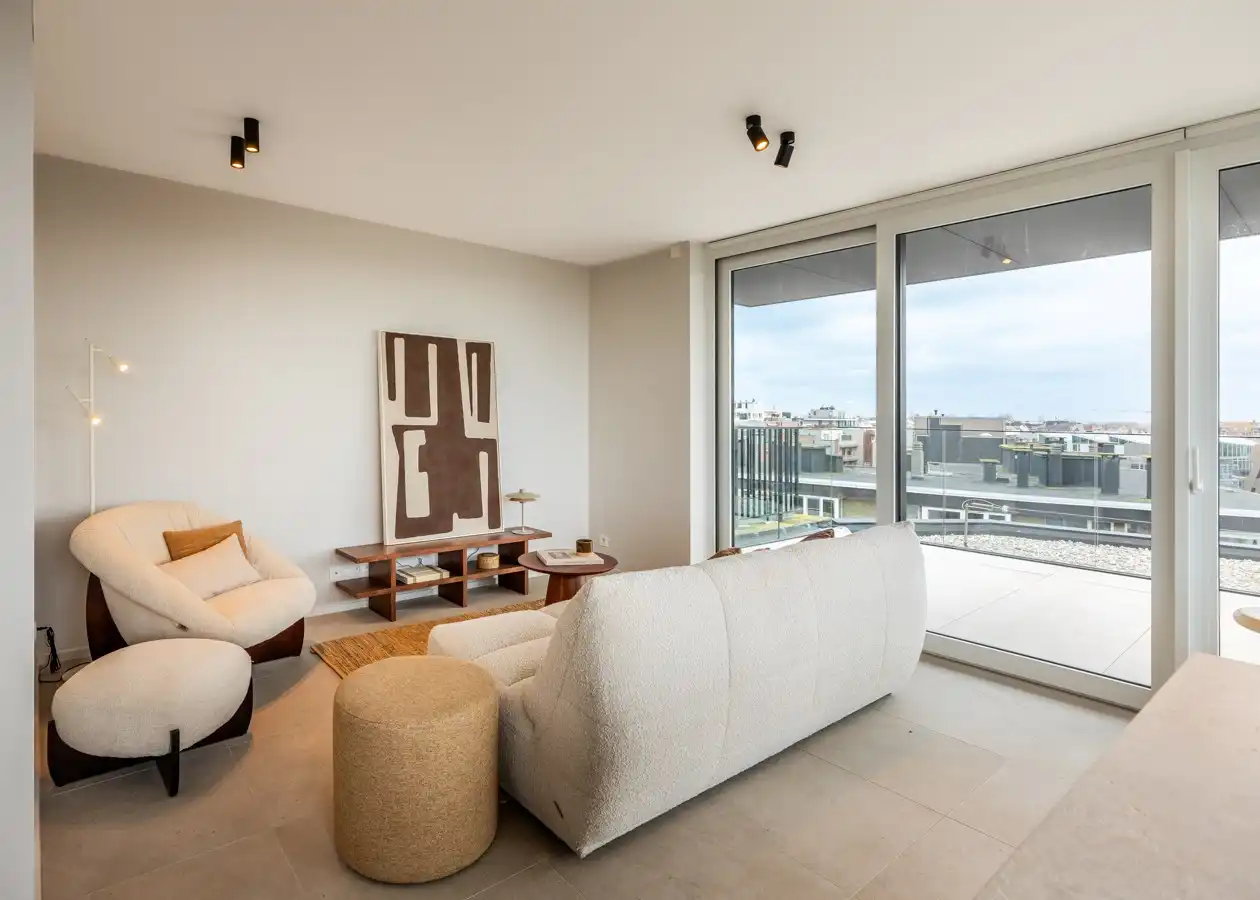 PRACHTIGE NIEUWBOUWPENTHOUSE OP 50m VAN HET STRAND foto 7