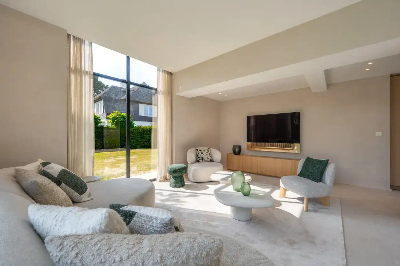 Elegante gerenoveerde villa aan de rand van het Zoute genietend van alle privacy foto 7