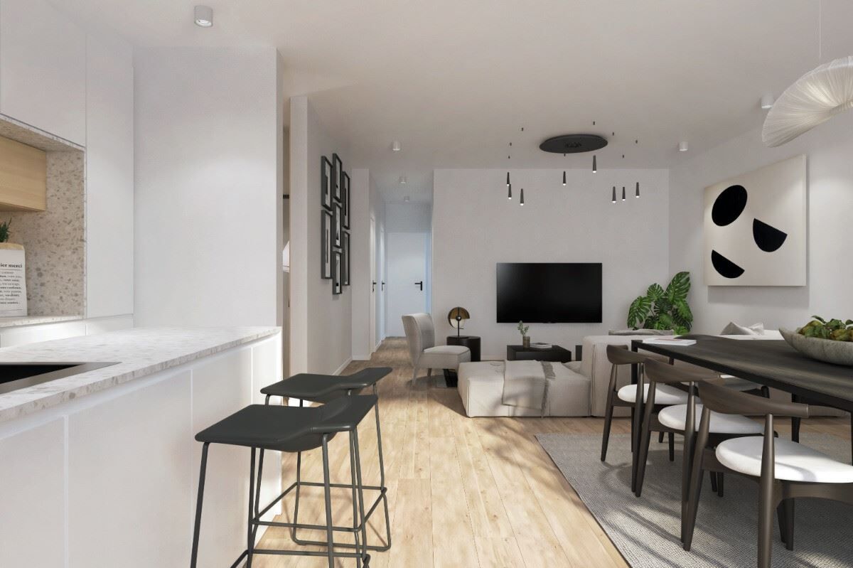 Modern woonproject in Deurne met 11 appartementen, 1-3 slaapkamers en ruime bewoonbare oppervlakte foto 2