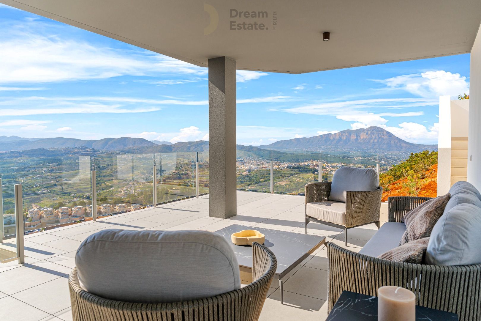 Exclusieve designvilla met panoramisch zeezicht in Cumbre del Sol, Waar architectuur, natuur en luxe samensmelten foto 22