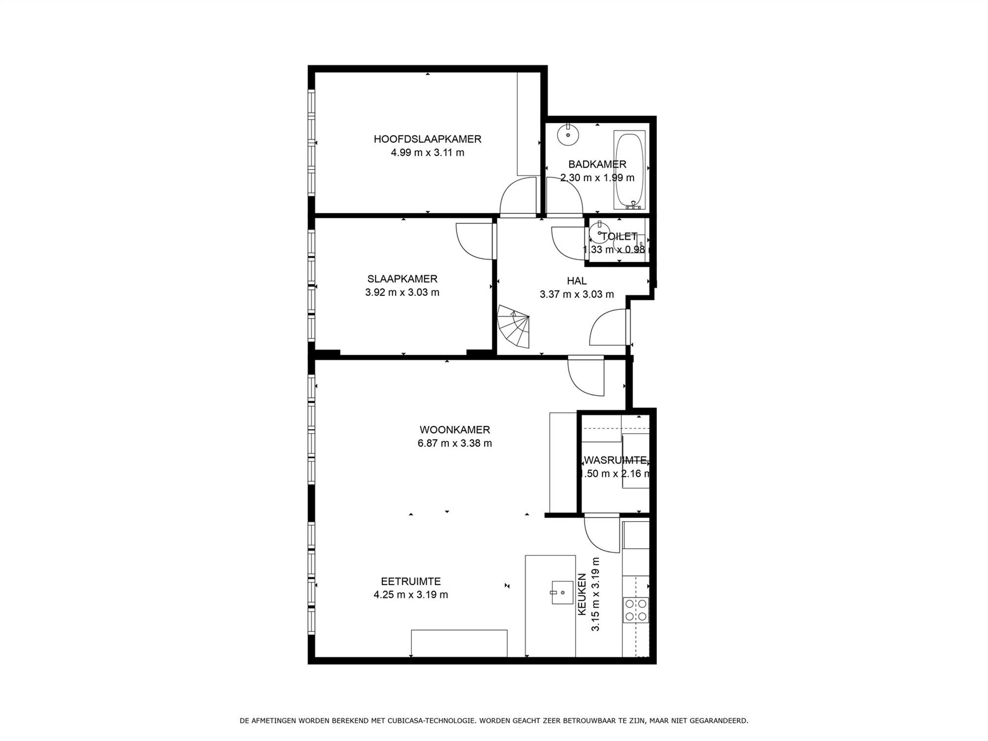 PERFECT ONDERHOUDEN DUPLEX APPARTEMENT MET 4 SLAAPKAMERS TE BEVERLO foto 18