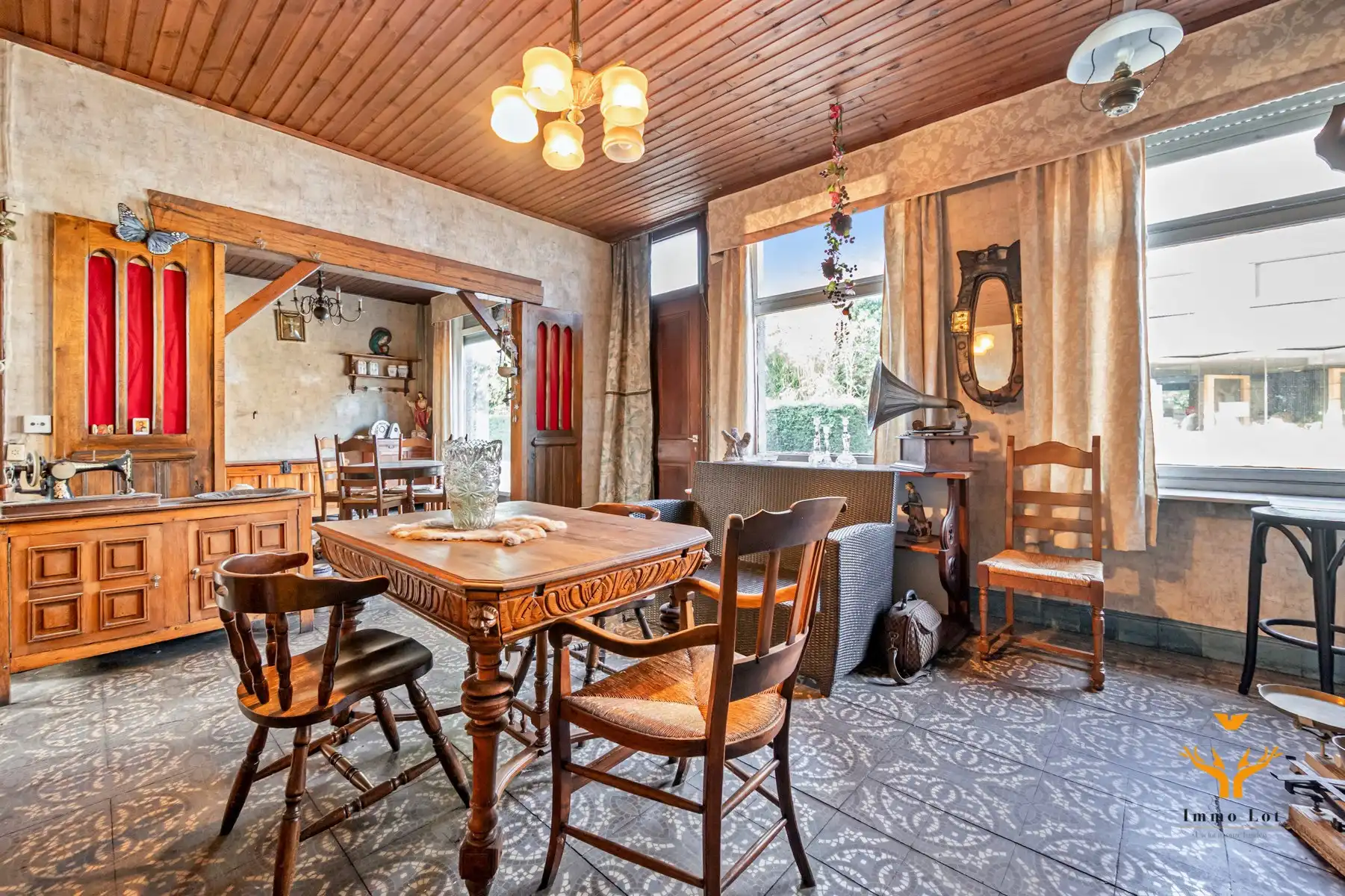 Woning met charme en mooie tuin in hartje Kalken foto 8