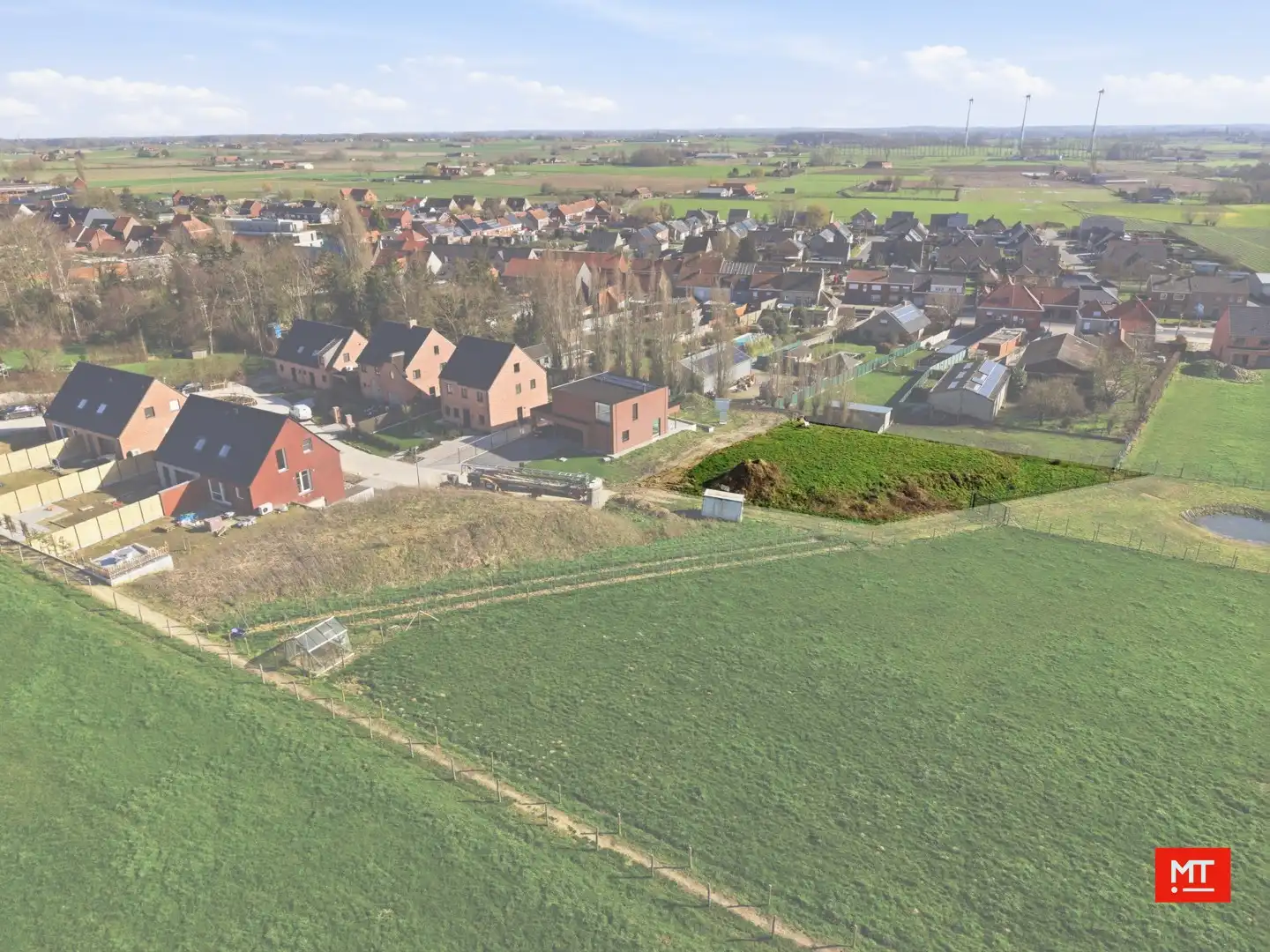 2 nieuwbouwwoningen met landelijk verzicht in Beselare foto 15