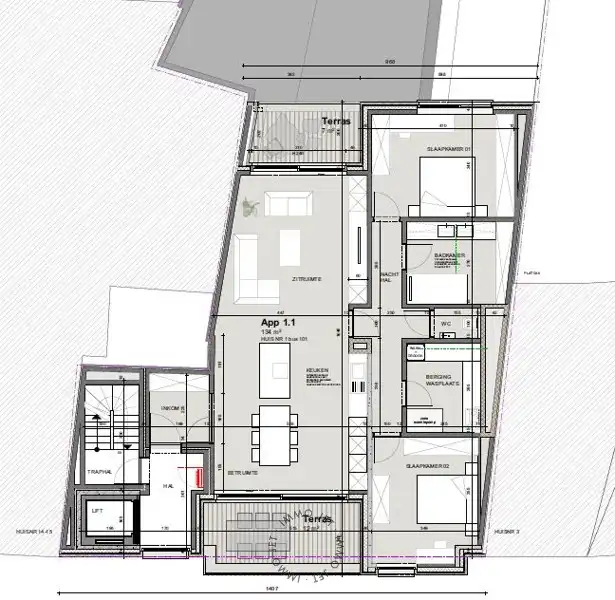 Laatste luxe nieuwbouwappartement van 134m²  in hartje Beveren foto 12