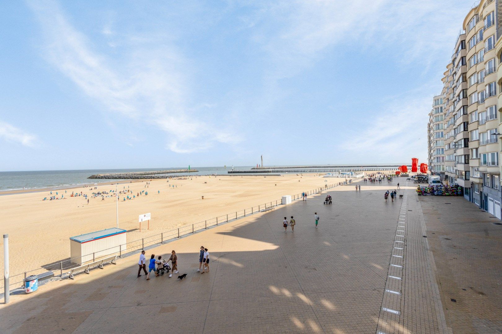 Zongericht appartement met zijdelings zeezicht op TOPligging te Oostende! foto 9