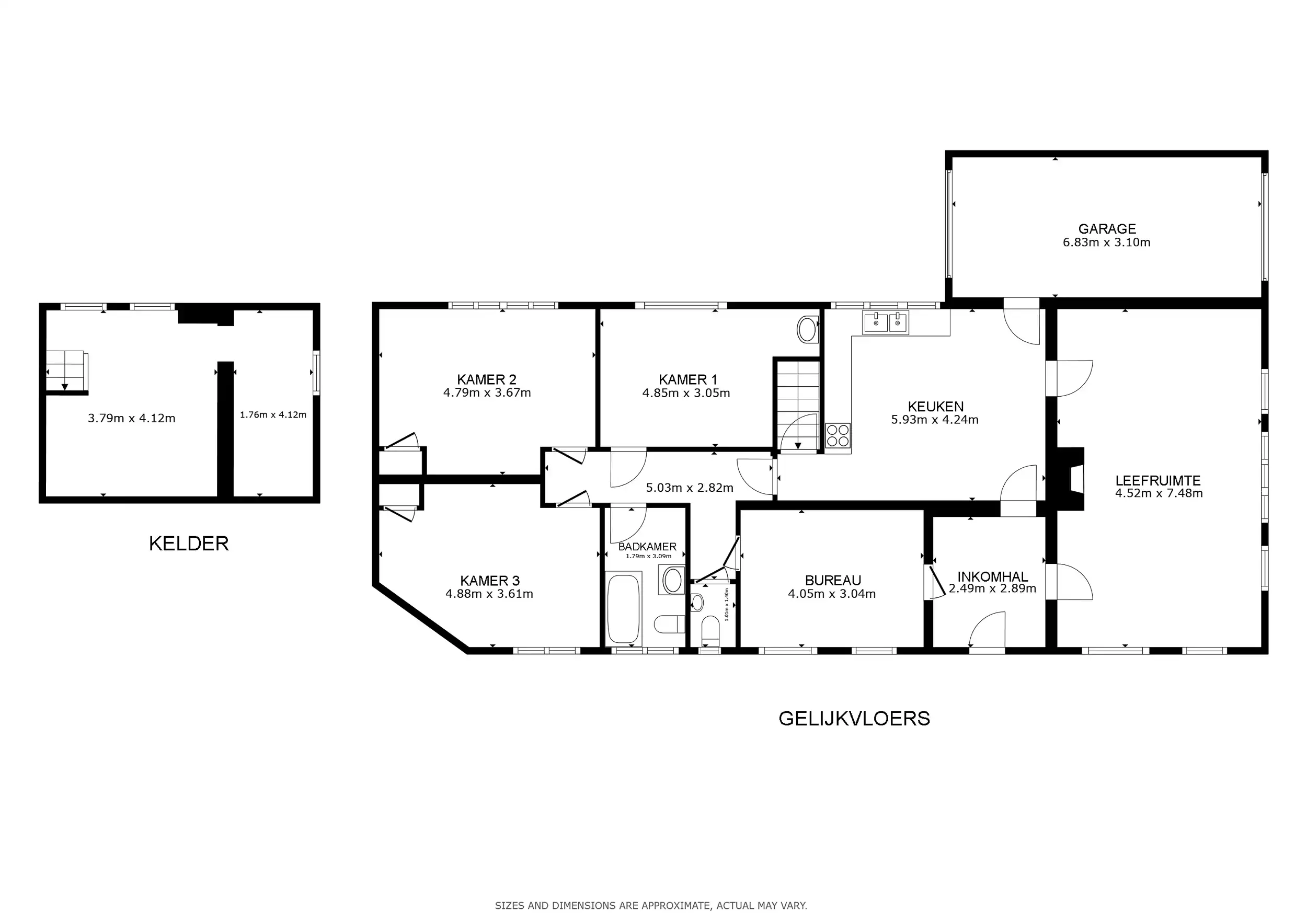 Ruime bungalow met magazijn op 1.101 m² grond foto 19