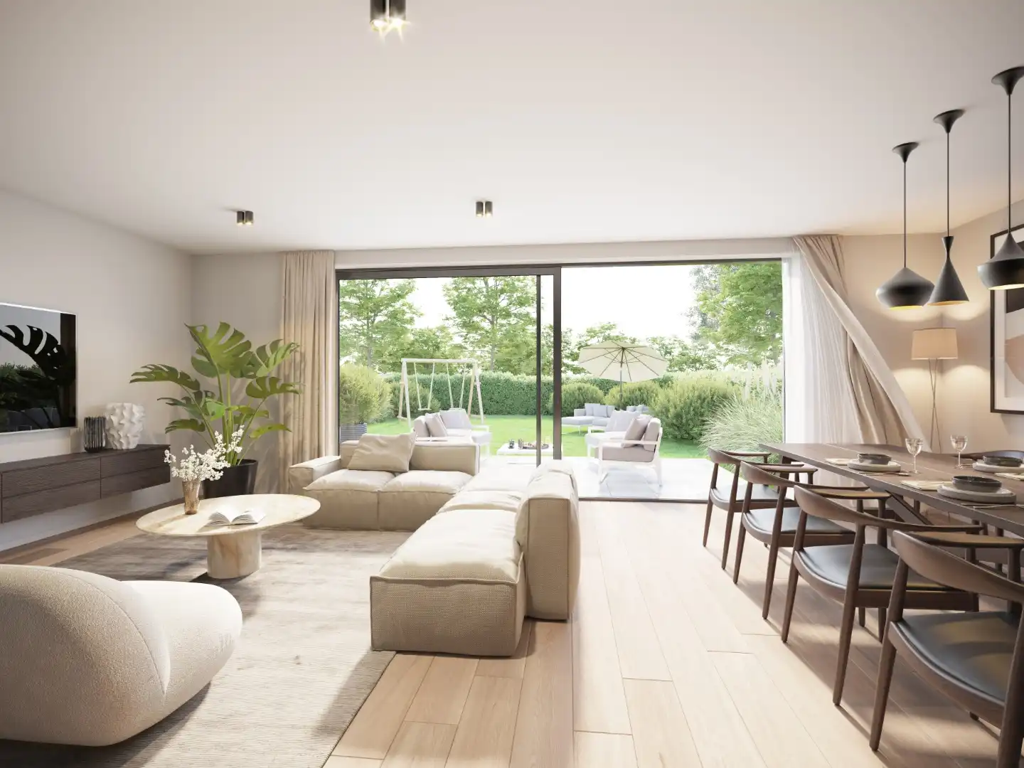 Hoekappartement met veel daglicht en tuin foto 2