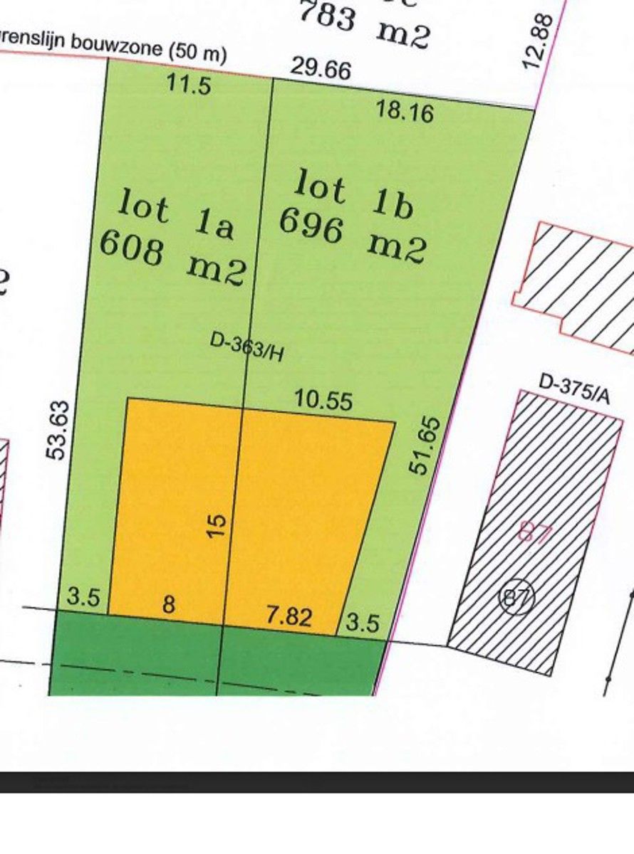 Bouwgrond voor twee halfopen bebouwingen foto 5