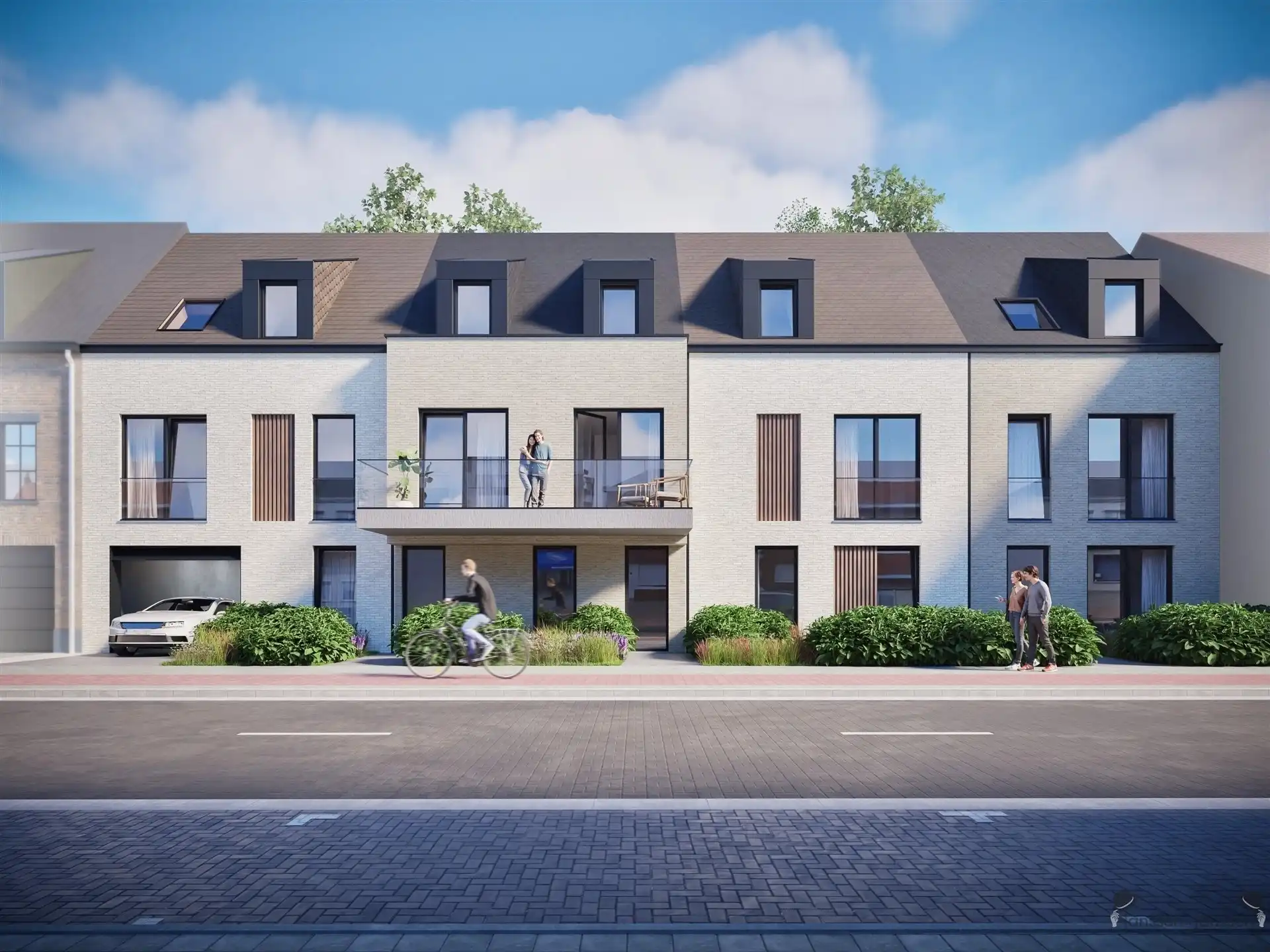 Luxueus energiezuinig gelijkvloers nieuwbouw appartement met privé tuin en terras foto 3