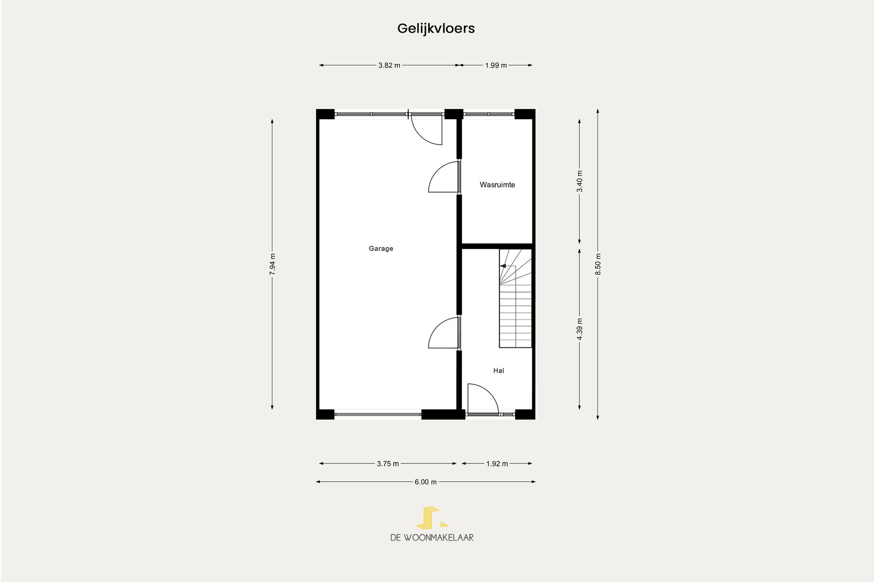 Centraal gelegen bel-etage woning met 3 SLK & ZW tuin foto 17