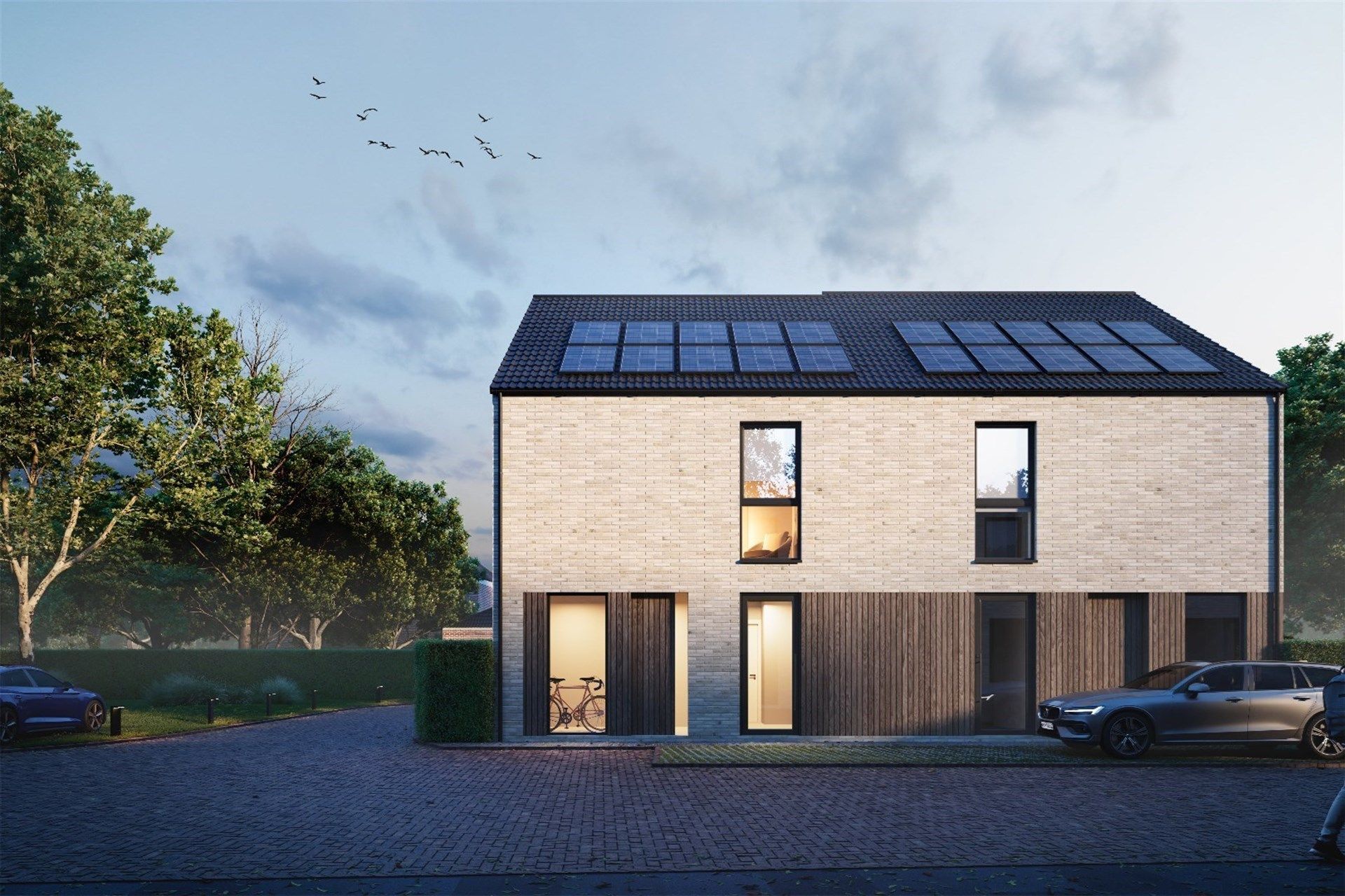 Moderne woning in leuk woonerf foto 4